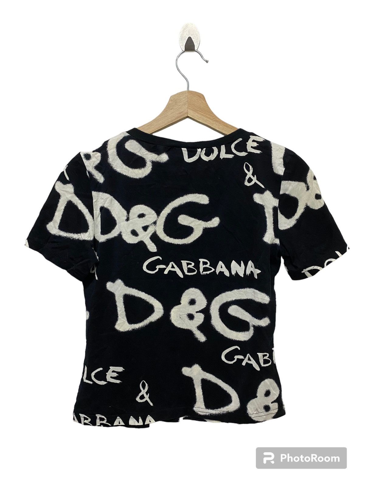 Dolce & Gabbana Dolce & Gabbana Logo Grafiti tshirt Size XS / US 0-2 / IT 36-38 - 2 Thumbnail