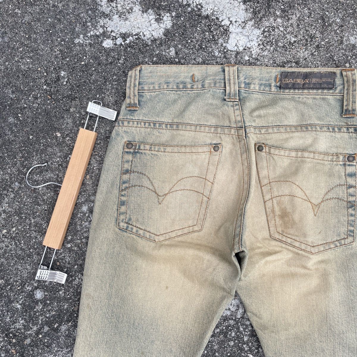 Other Vintage Gabba Jeans Distressed Denim Jeans Size US 31 - 10 Thumbnail