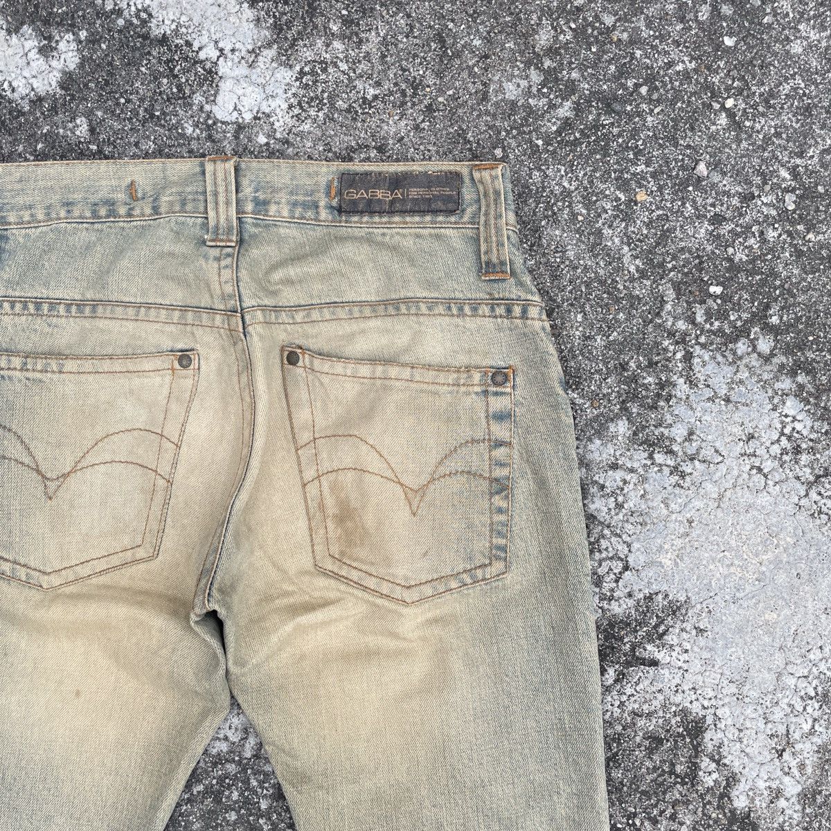 Other Vintage Gabba Jeans Distressed Denim Jeans Size US 31 - 9 Thumbnail