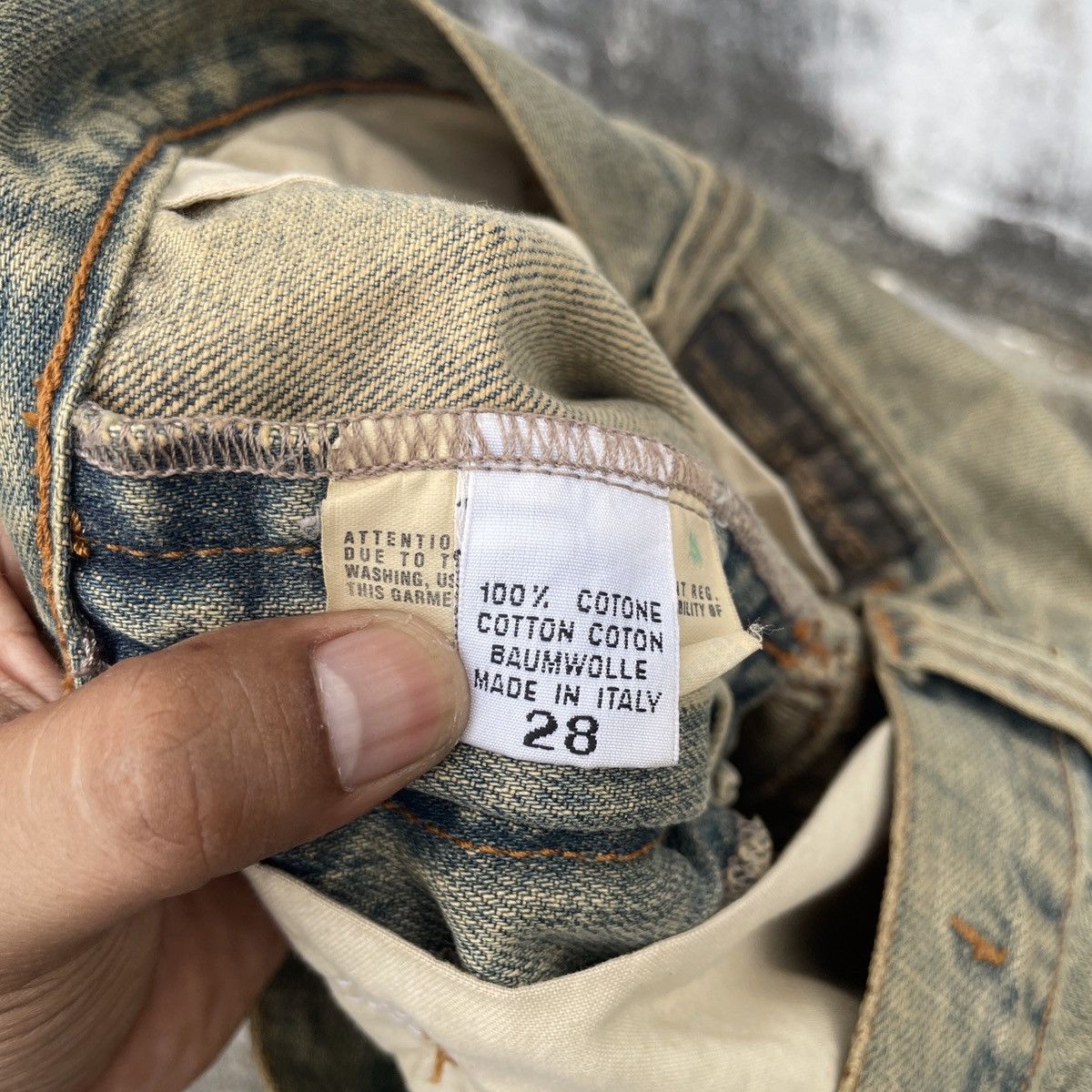Other Vintage Gabba Jeans Distressed Denim Jeans Size US 31 - 6 Thumbnail