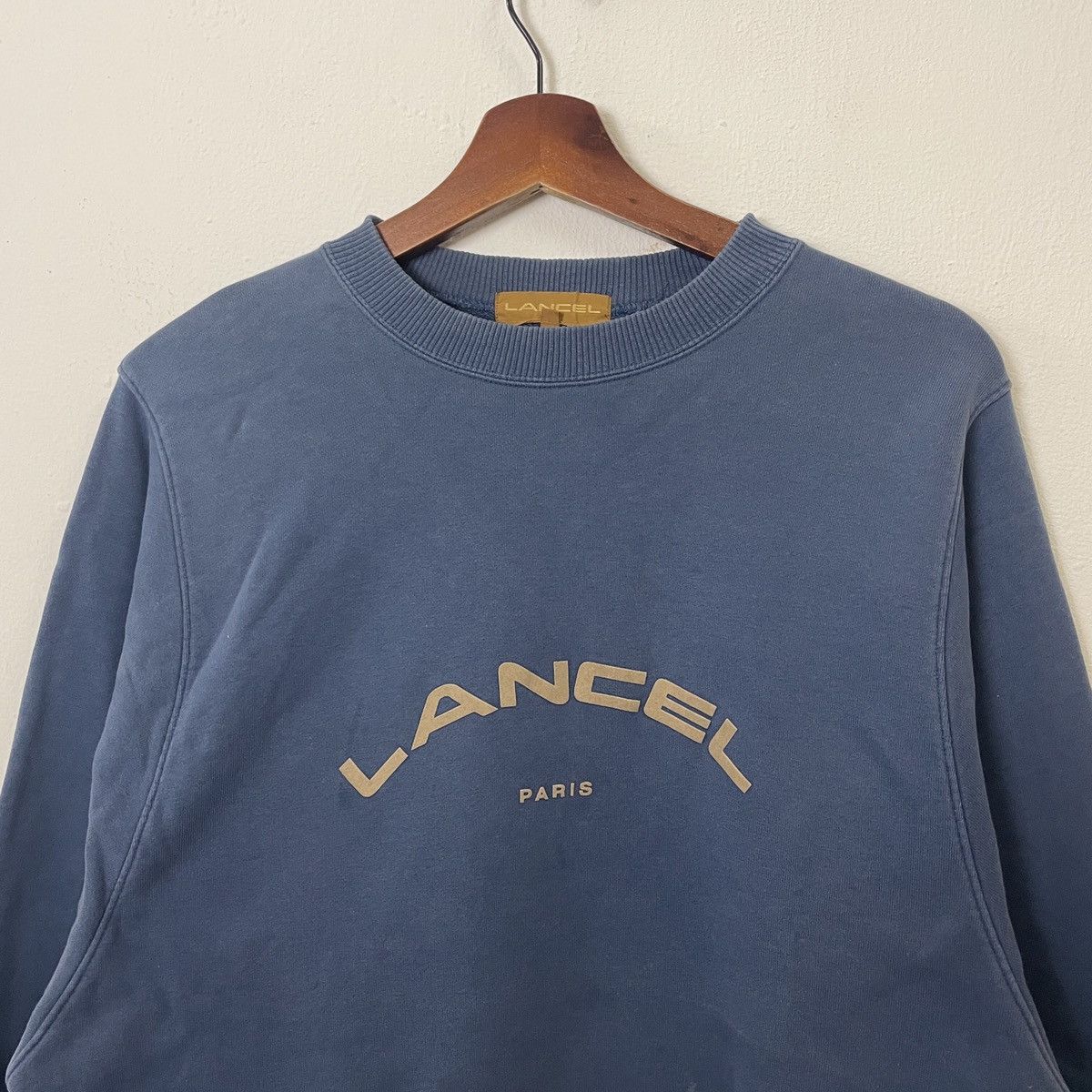 Lancel Vintage Lancel Spellout Big Logo Crewneck Sweatshirt Size US M / EU 48-50 / 2 - 4 Thumbnail