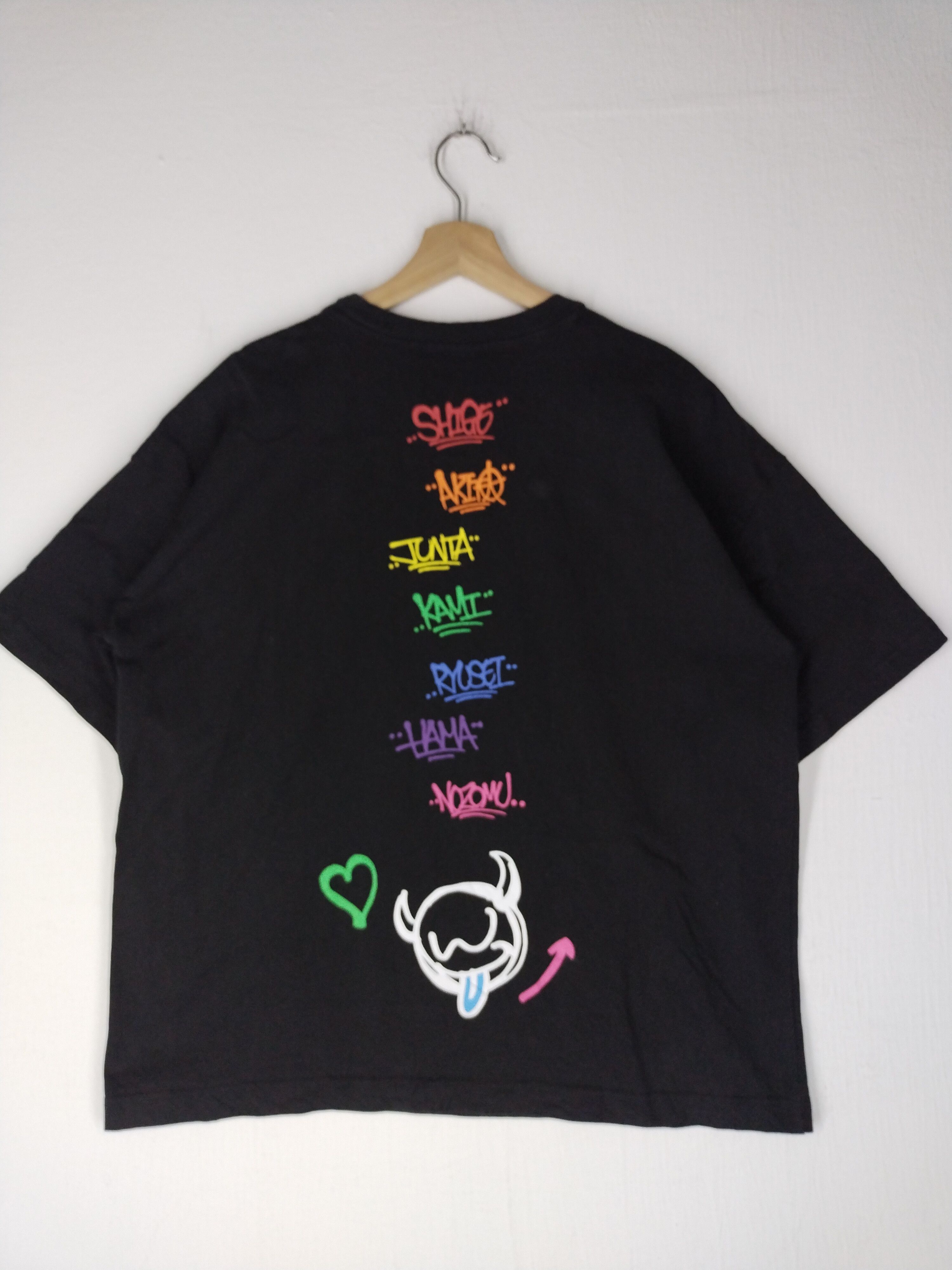 Japanese Brand LINE UP W TROUBLE JOHNNY'S WEST TEE Size US M / EU 48-50 / 2 - 10 Thumbnail