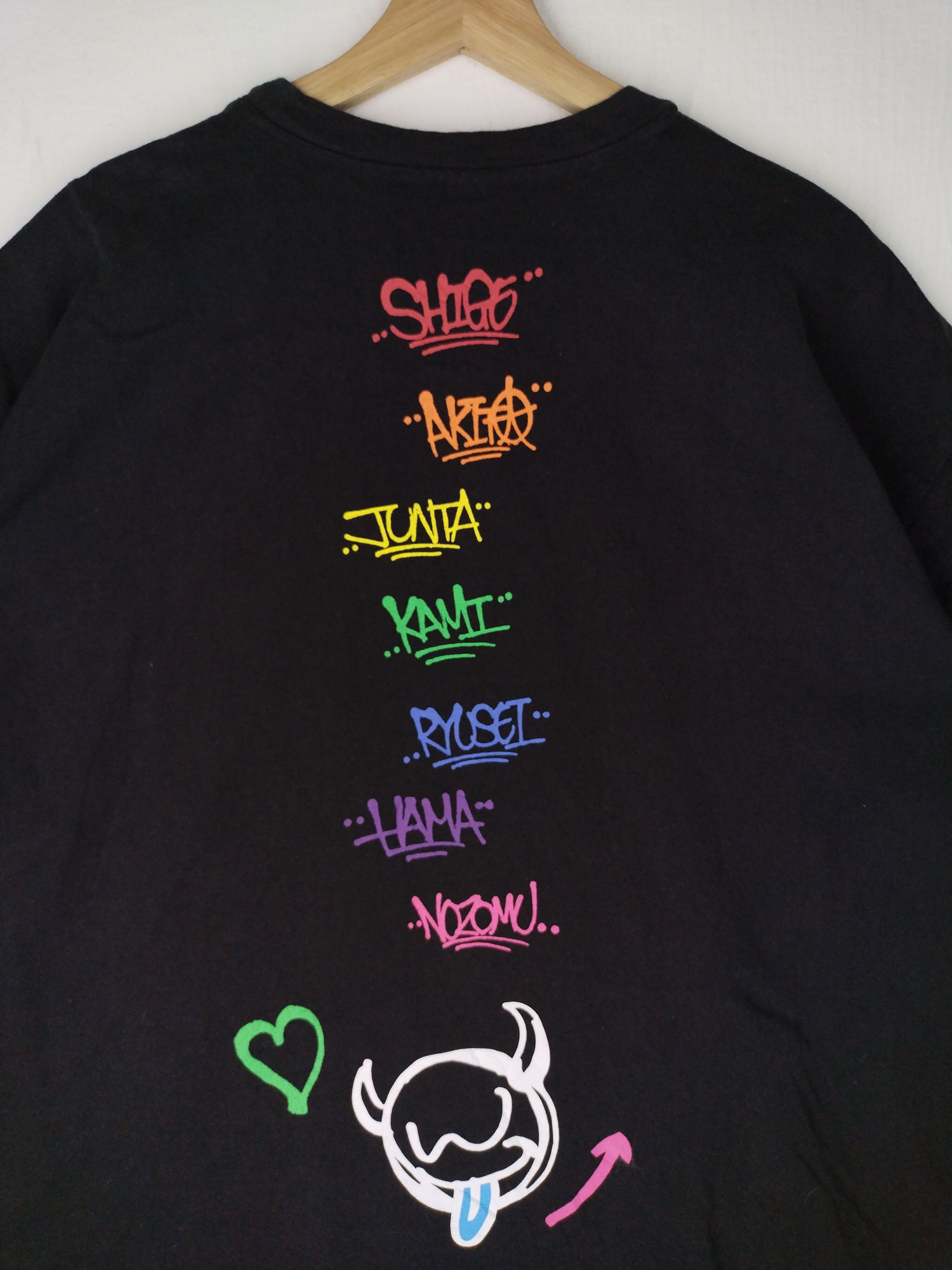 Japanese Brand LINE UP W TROUBLE JOHNNY'S WEST TEE Size US M / EU 48-50 / 2 - 9 Thumbnail
