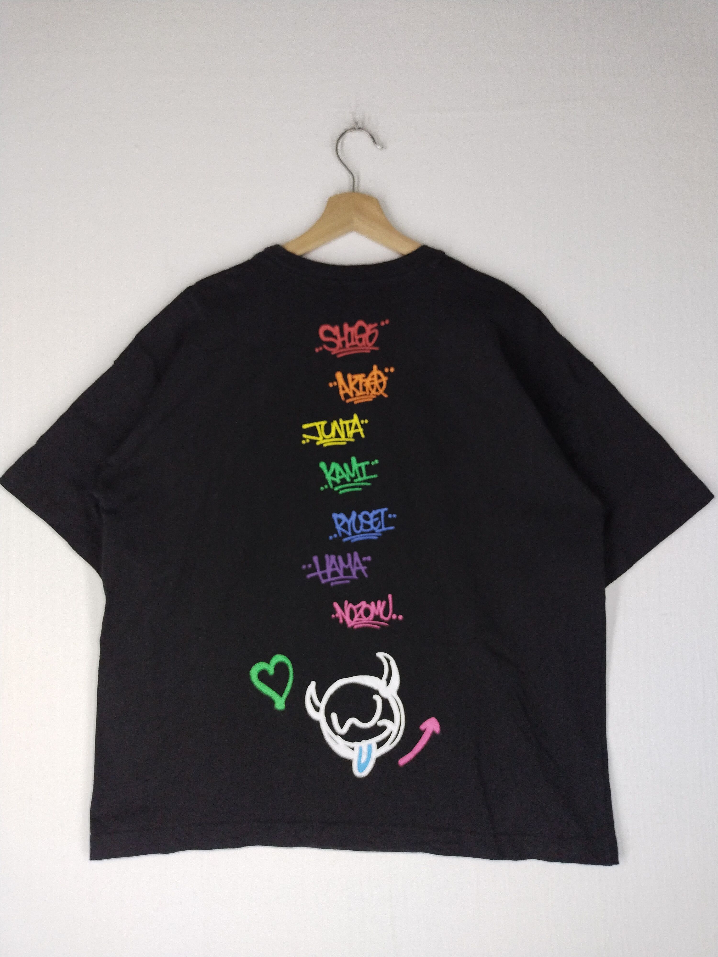Japanese Brand LINE UP W TROUBLE JOHNNY'S WEST TEE Size US M / EU 48-50 / 2 - 8 Thumbnail
