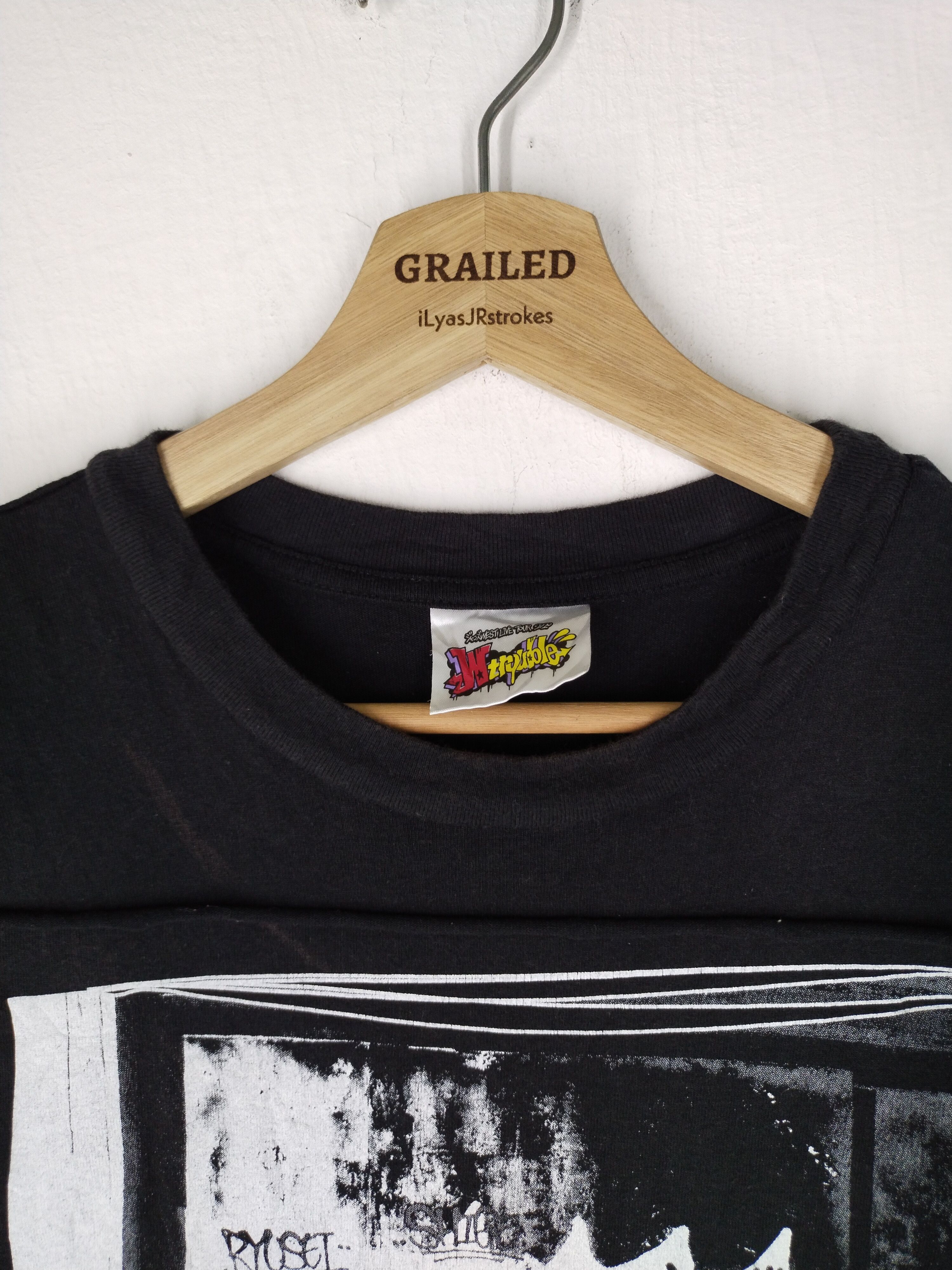 Japanese Brand LINE UP W TROUBLE JOHNNY'S WEST TEE Size US M / EU 48-50 / 2 - 15 Thumbnail