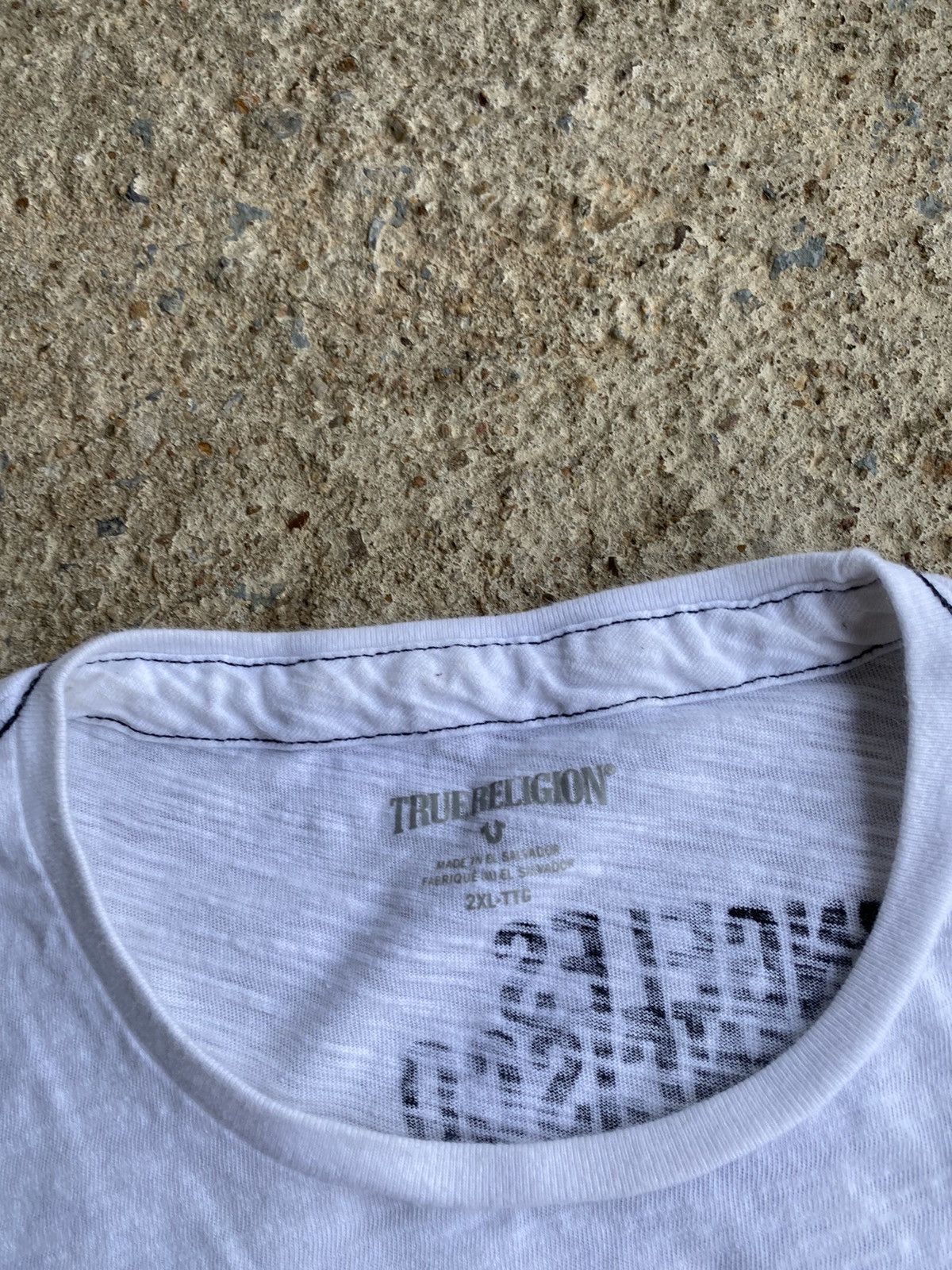 True Religion × Vintage Vintage Y2K True Religion Skull World Tour Shirt Size US XXL / EU 58 / 5 - 5 Thumbnail