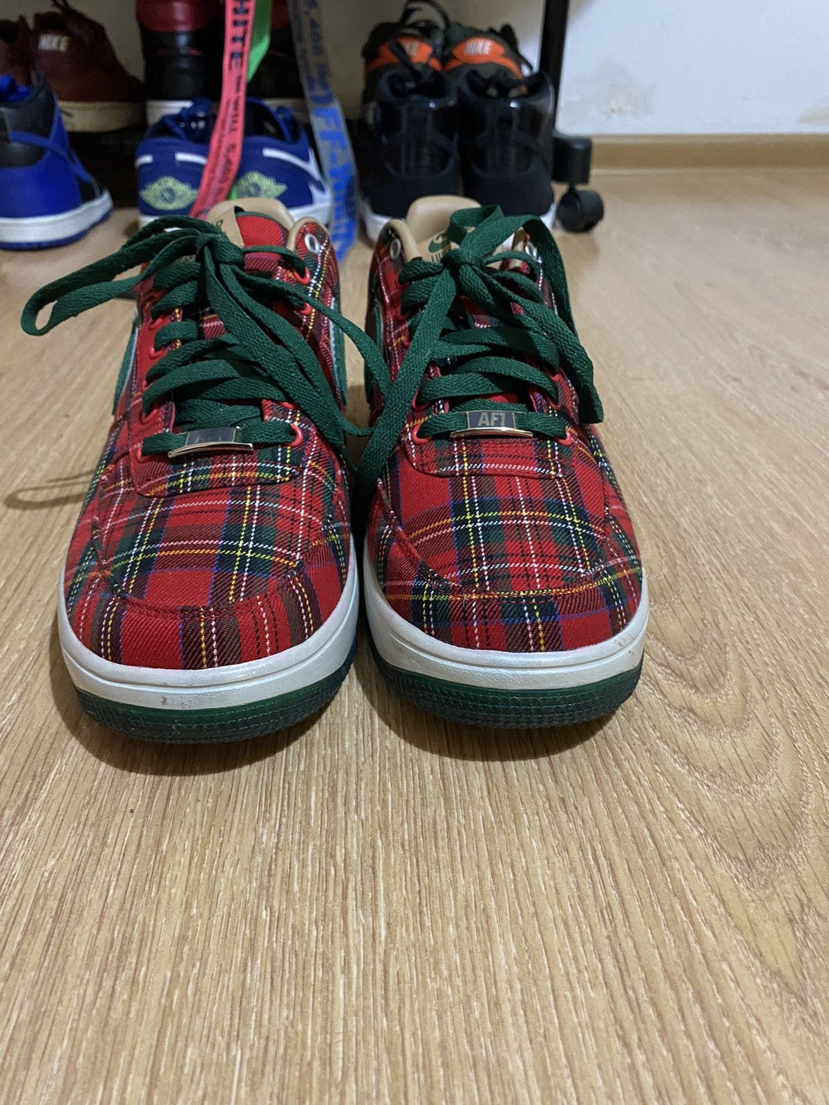 Nike Nike Lunar Air Force 1 City QS London Plaid 602862 600 Size US 9 / EU 42 - 2 Thumbnail