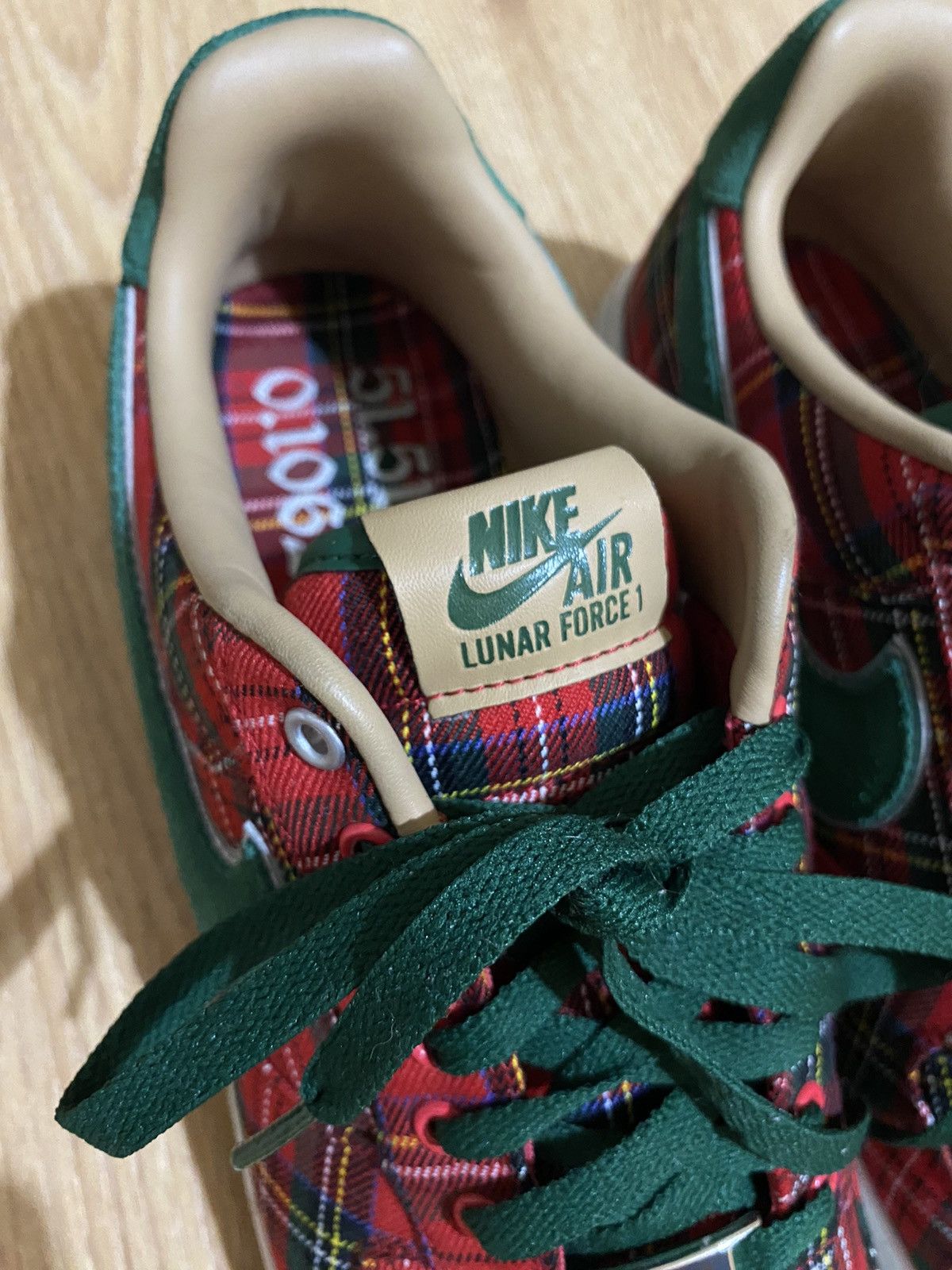 Nike Nike Lunar Air Force 1 City QS London Plaid 602862 600 Size US 9 / EU 42 - 7 Thumbnail