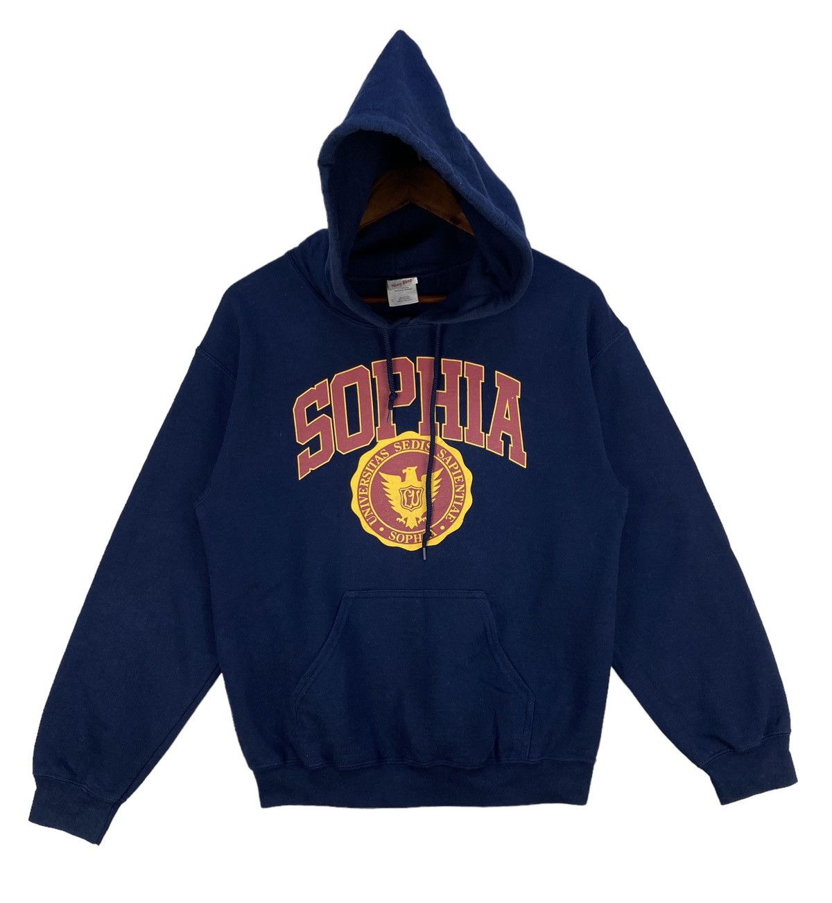 Vintage Vintage Sophia University Hoodies Size US S / EU 44-46 / 1 - 1 Thumbnail