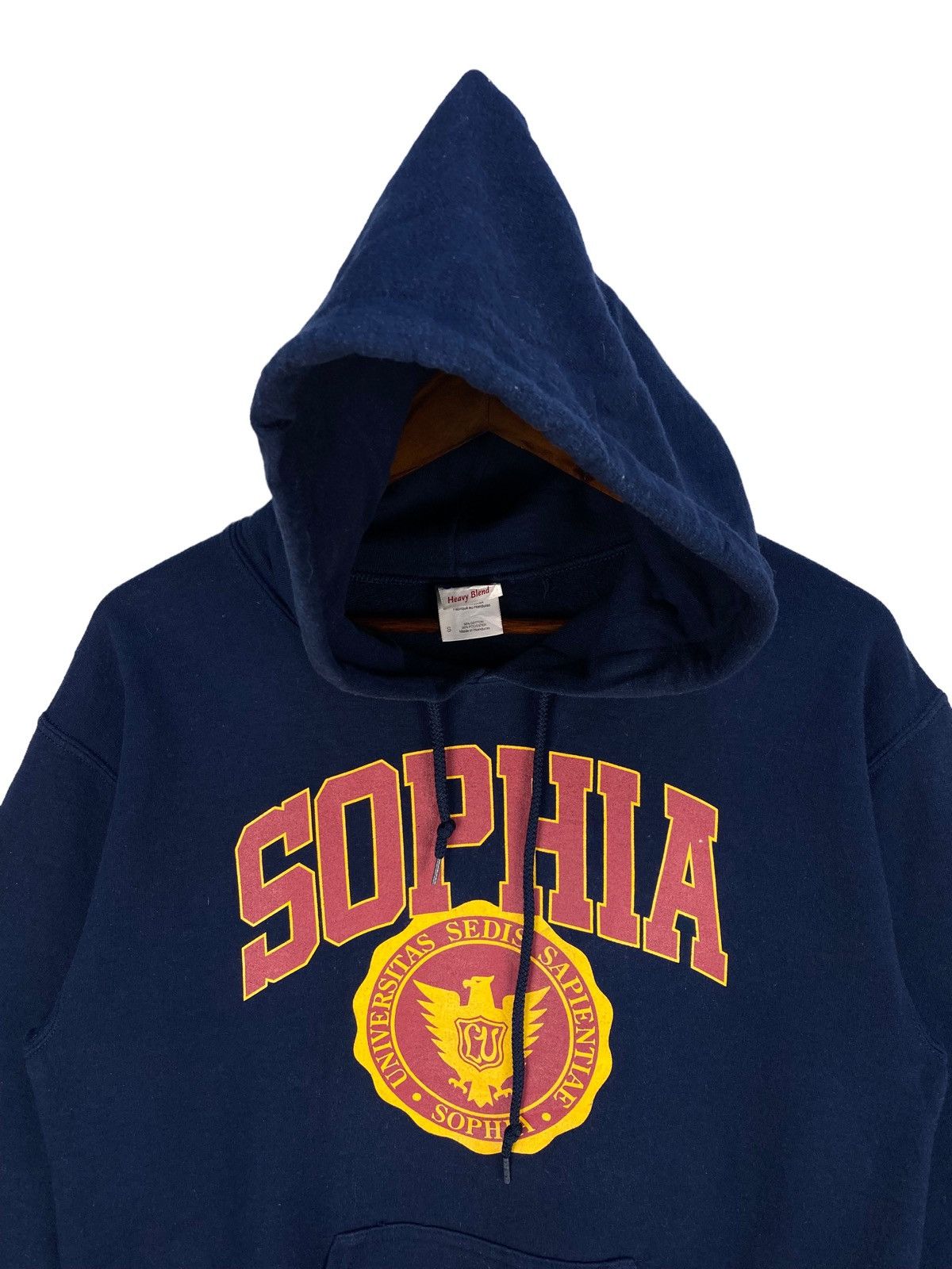 Vintage Vintage Sophia University Hoodies Size US S / EU 44-46 / 1 - 2 Thumbnail