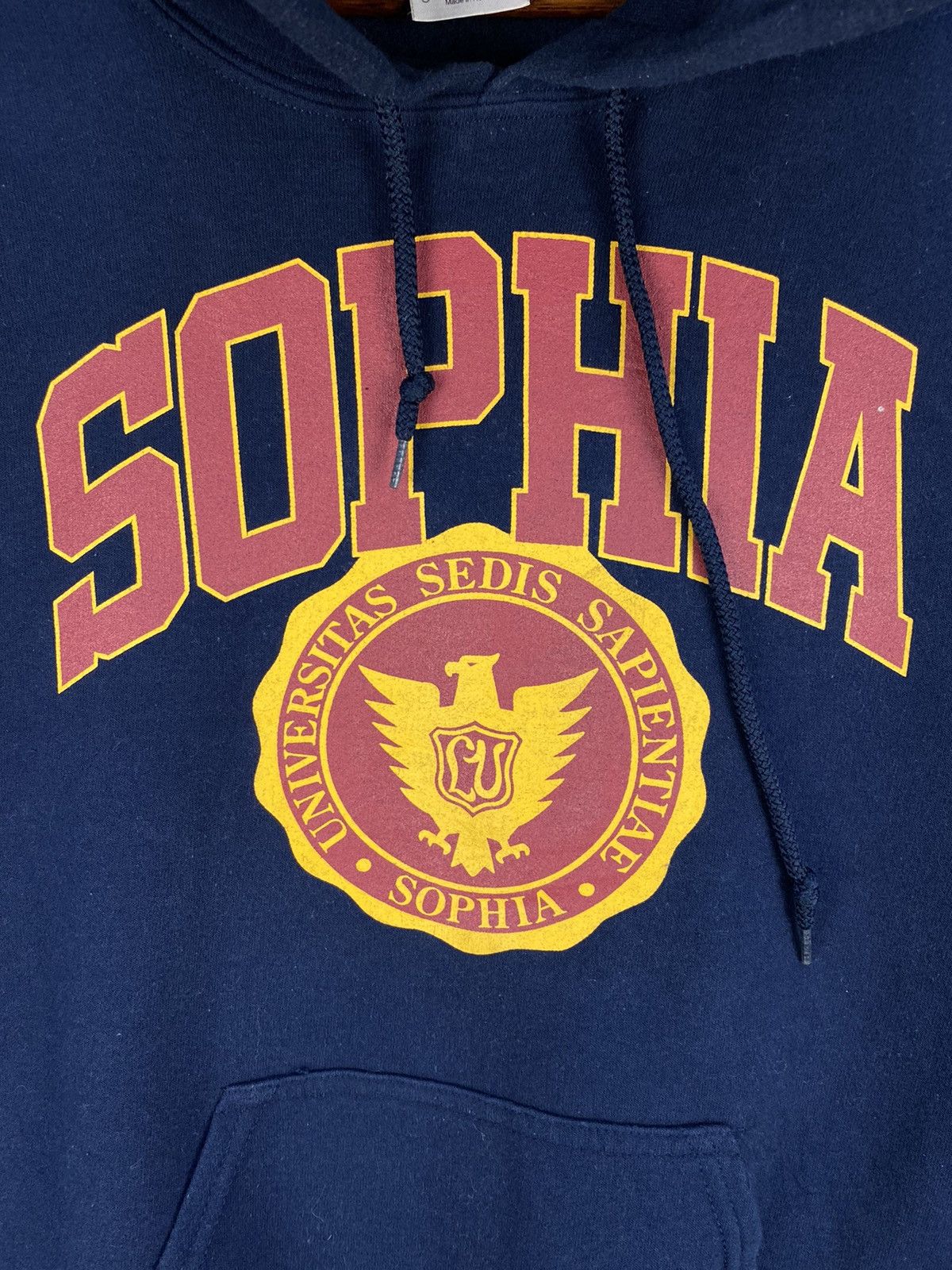 Vintage Vintage Sophia University Hoodies Size US S / EU 44-46 / 1 - 4 Thumbnail