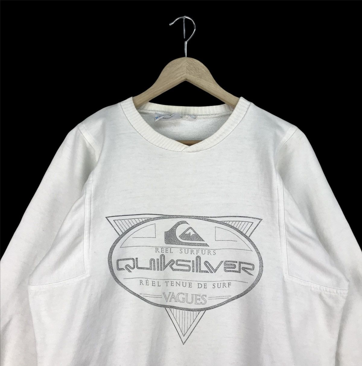 Quiksilver Vintage Quisilver S.U.R.F Sweatshirt Size US M / EU 48-50 / 2 - 2 Thumbnail