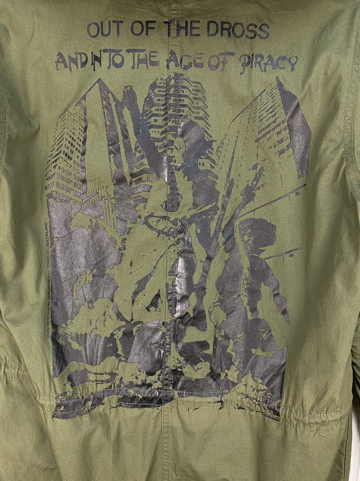 Japanese Brand Jamie Reid Chaos In Cancerland Parka Size US M / EU 48-50 / 2 - 7 Thumbnail