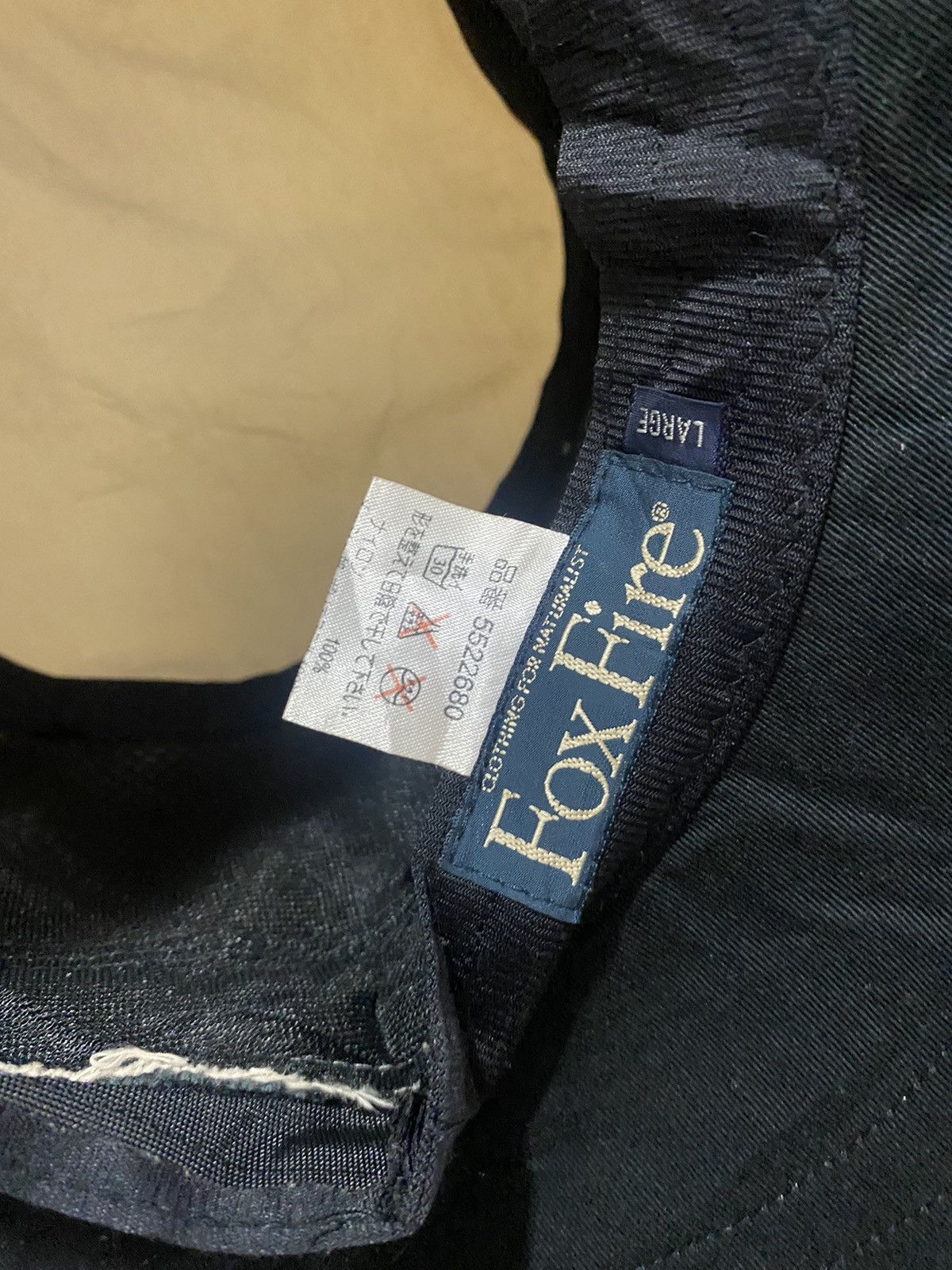 Japanese Brand 🔥Vintage🔥 Fox Fire Outdoor Bucket Hat Size ONE SIZE - 6 Thumbnail