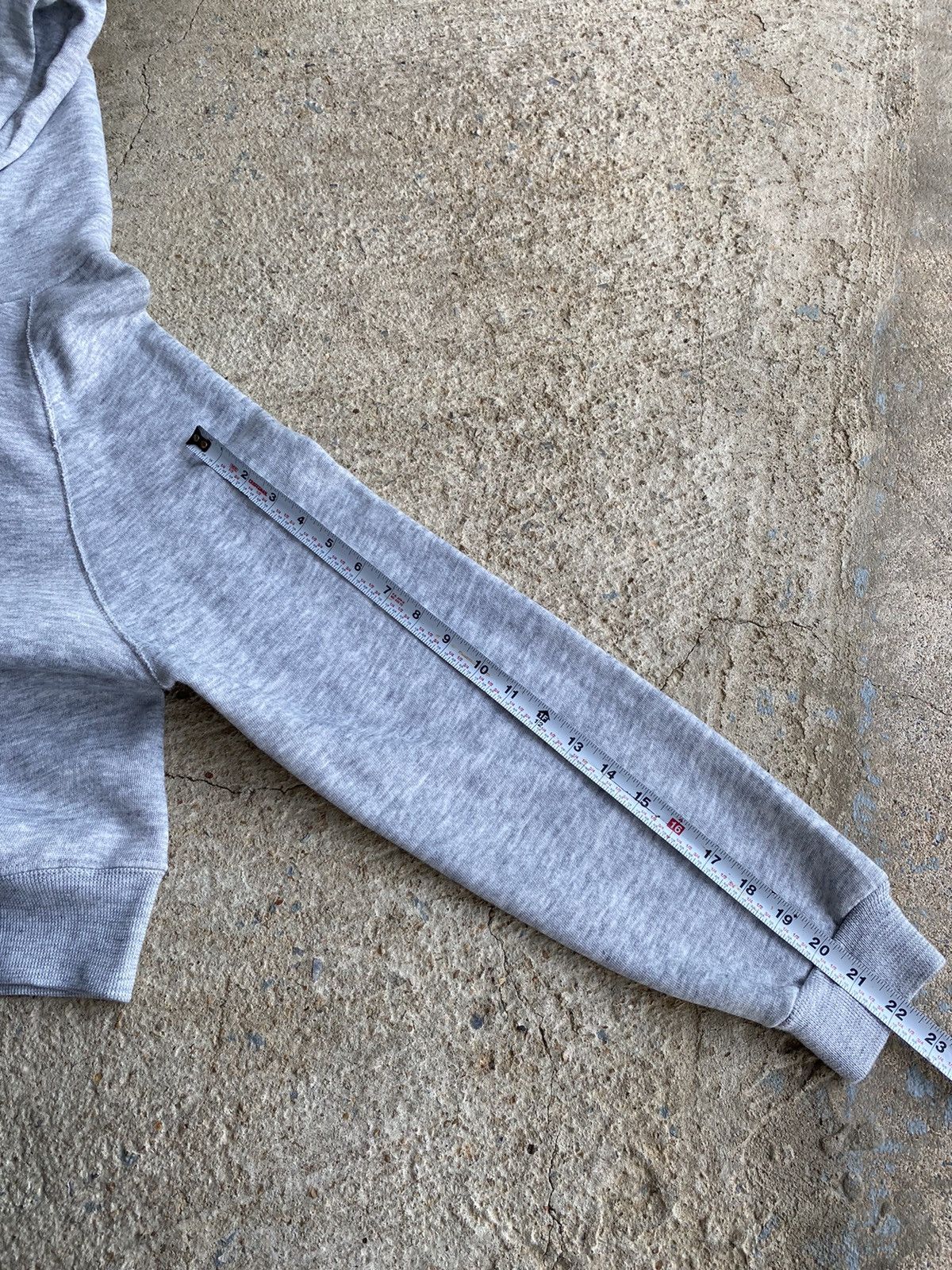 Japanese Brand × Vintage Vintage 80’s Tri Blend Soft Blank Hoodie Sweatshirt Size US L / EU 52-54 / 3 - 10 Thumbnail