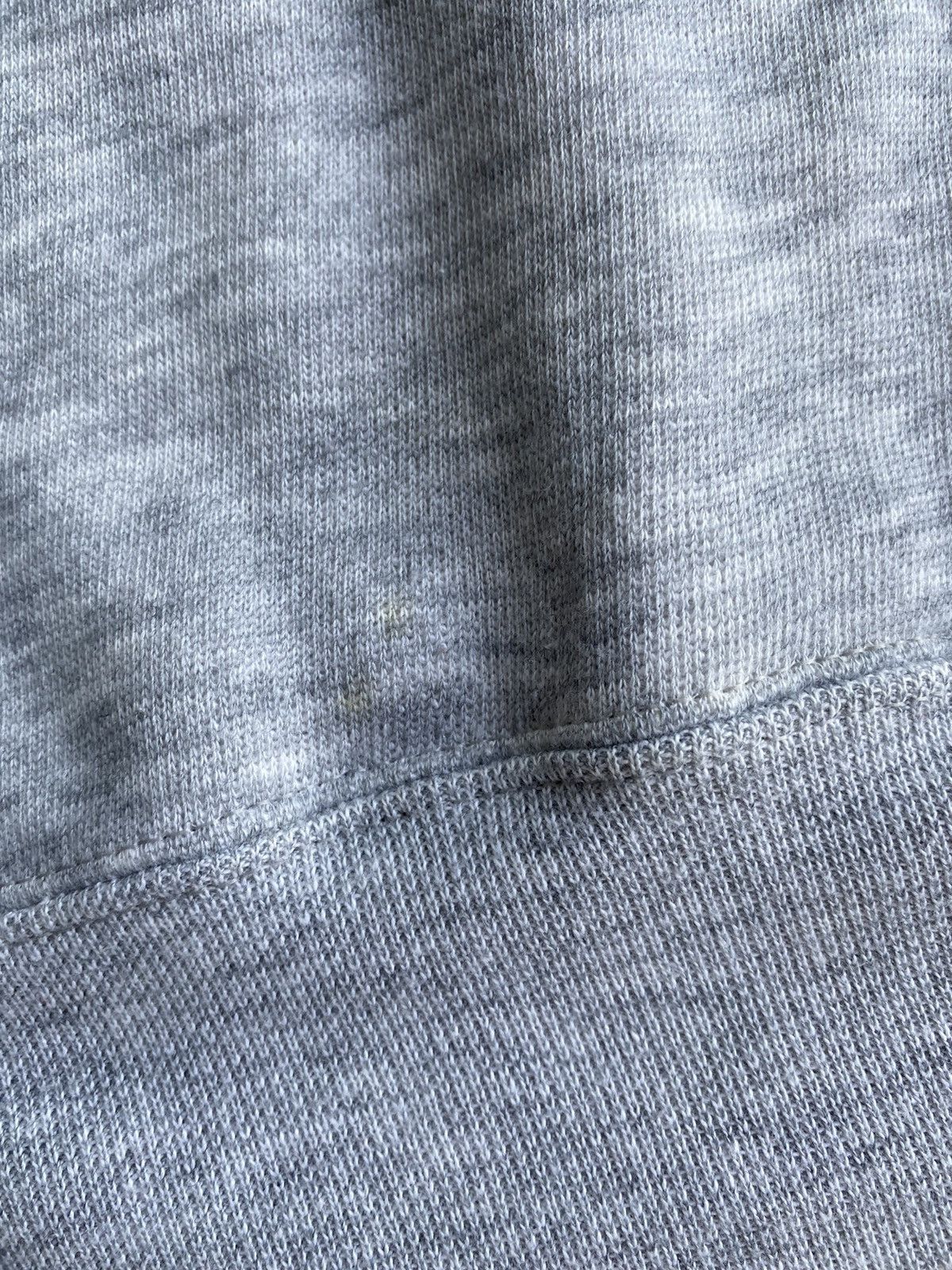 Japanese Brand × Vintage Vintage 80’s Tri Blend Soft Blank Hoodie Sweatshirt Size US L / EU 52-54 / 3 - 2 Thumbnail