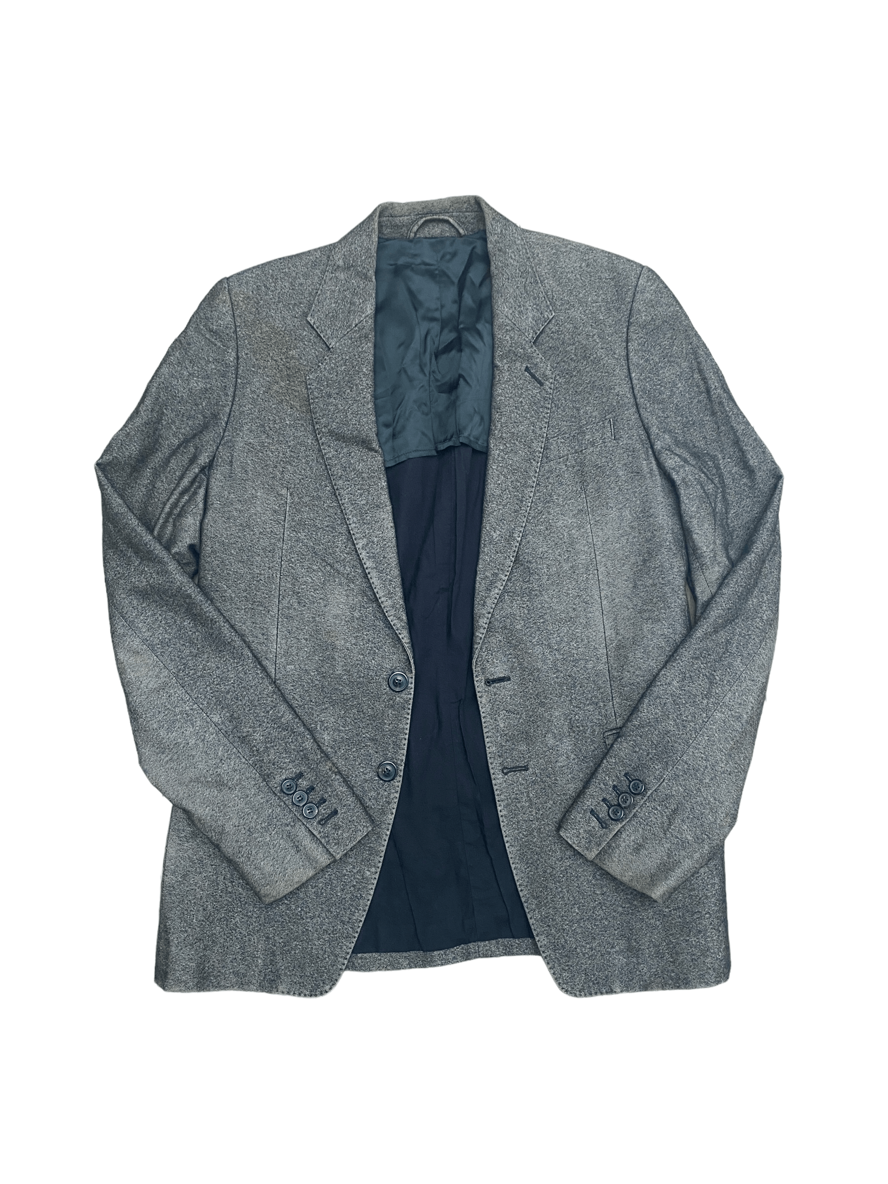 Maison Margiela FW 2005 Grey Wool Blazer Jacket Size 40R - 1 Thumbnail