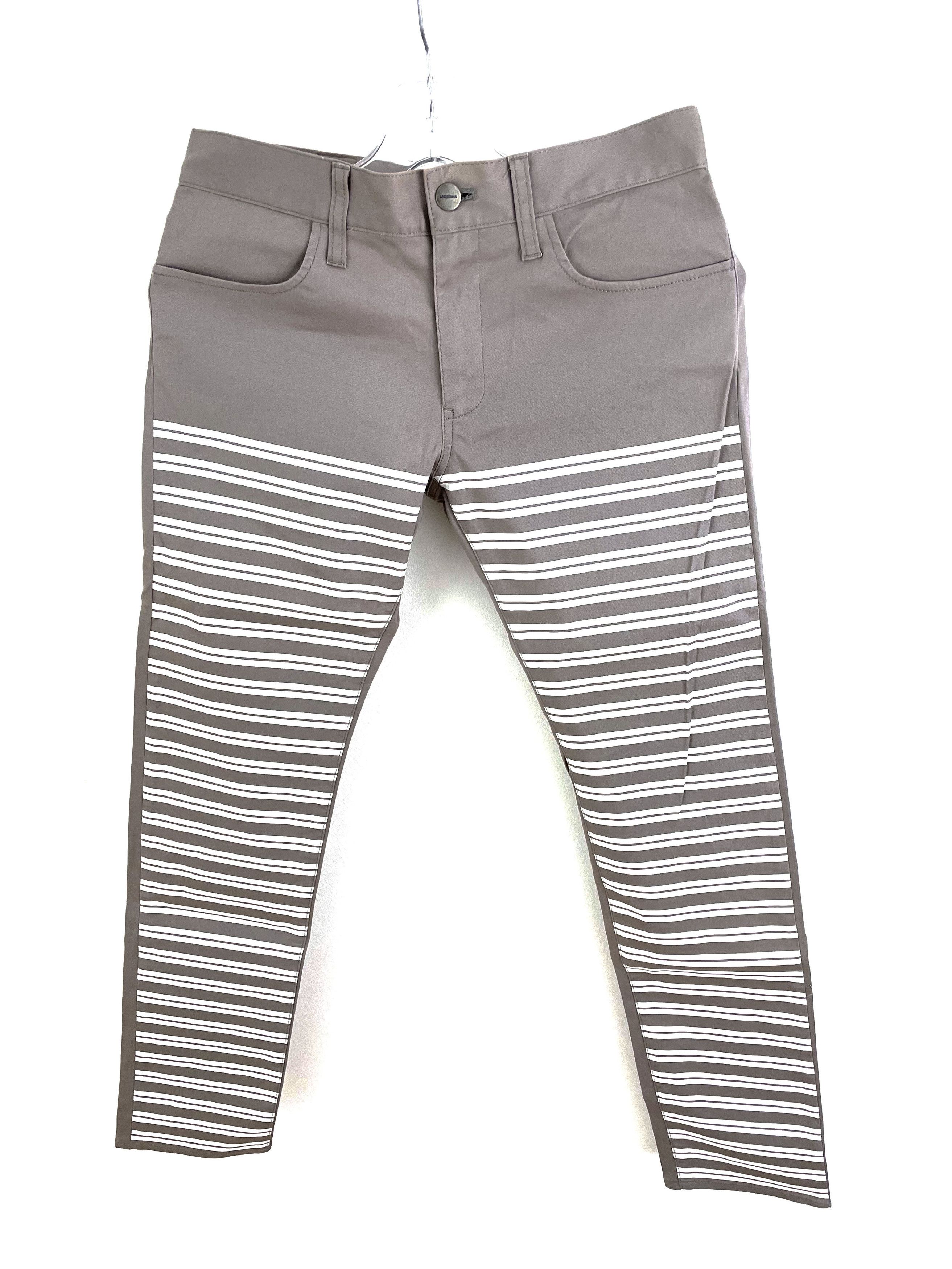 Undercover SS11 Underman Striped Pants Size US 28 / EU 44 - 2 Thumbnail