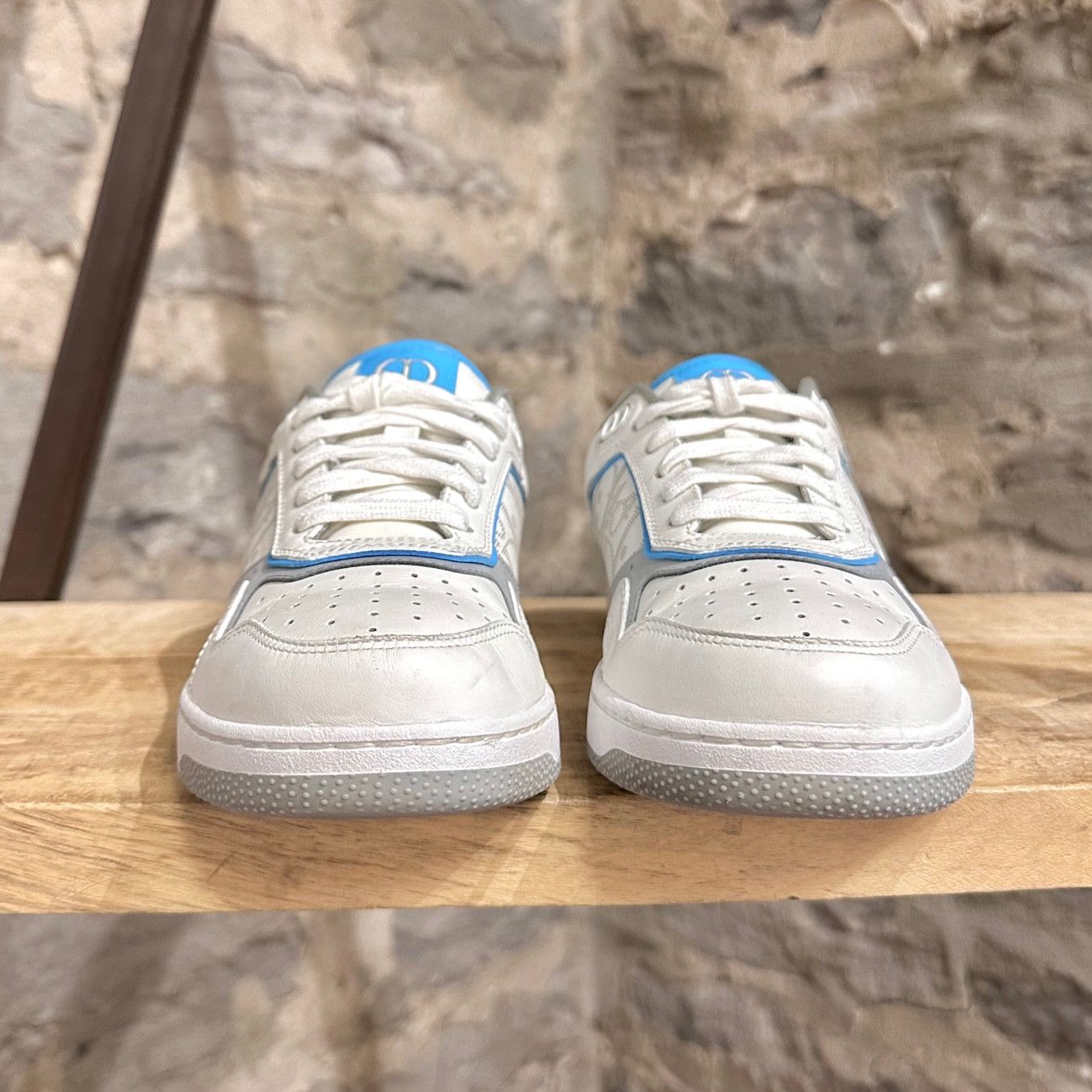 Dior Dior B27 White Blue Low-top Sneakers Size US 6 / IT 36 - 4 Thumbnail