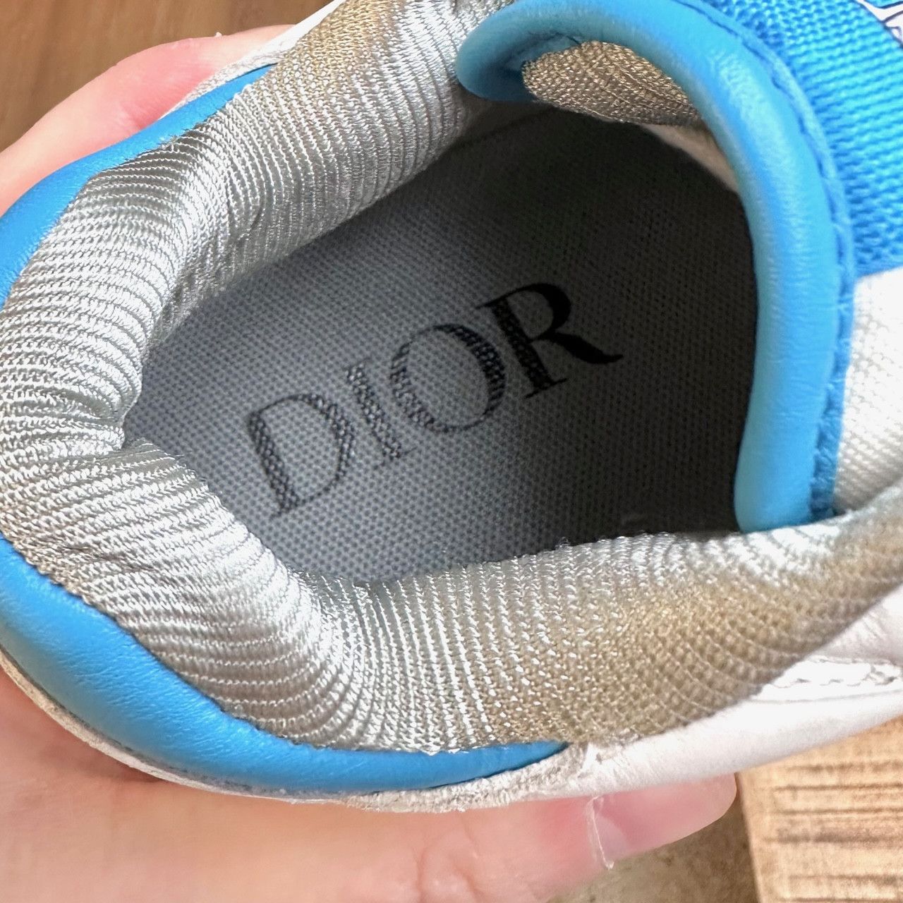 Dior Dior B27 White Blue Low-top Sneakers Size US 6 / IT 36 - 11 Thumbnail