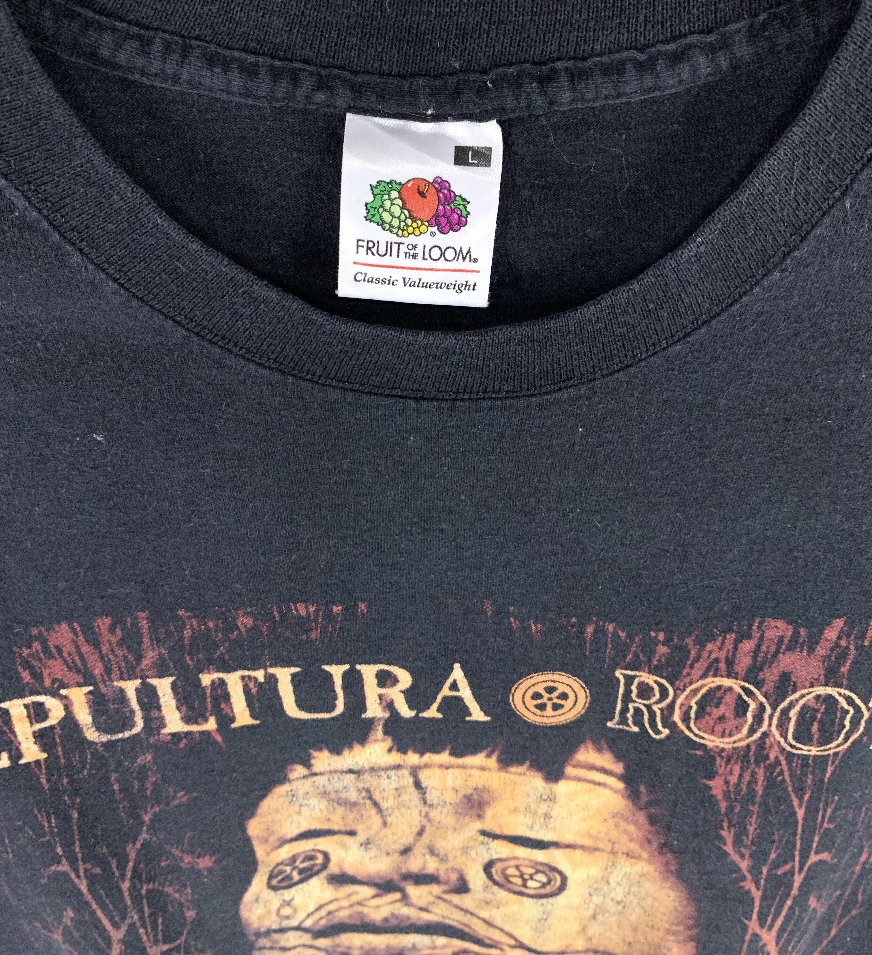 Band Tees × Vintage Sepultura roots album cover vtg metal concert tour shirt Size US L / EU 52-54 / 3 - 6 Thumbnail