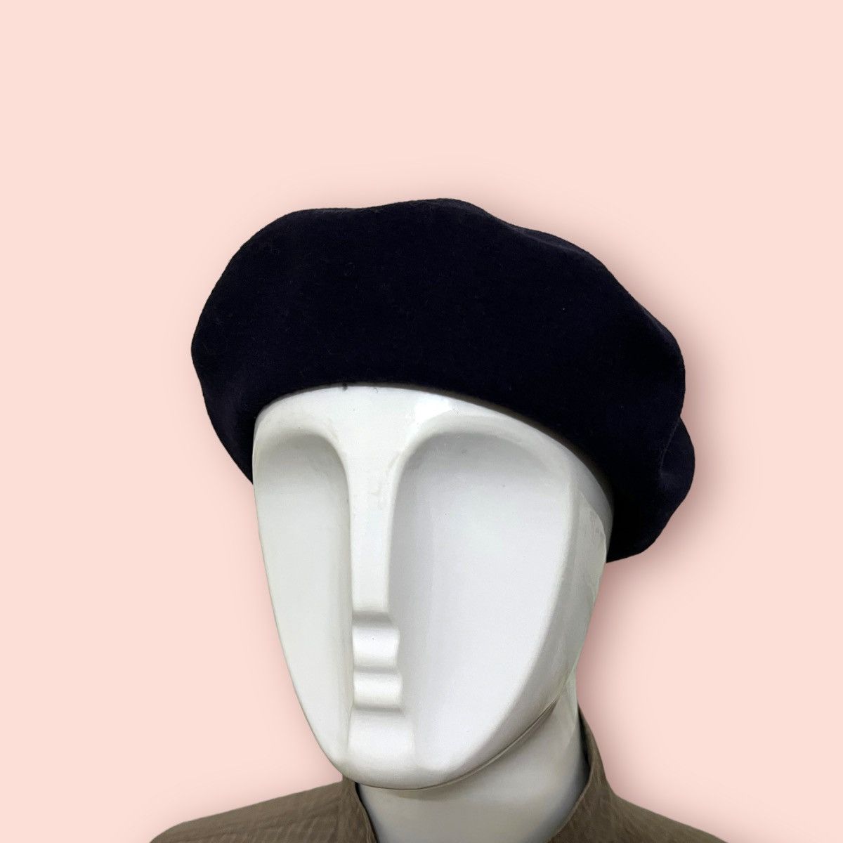 image of Kangol Wool Beretta in Navy, Men's