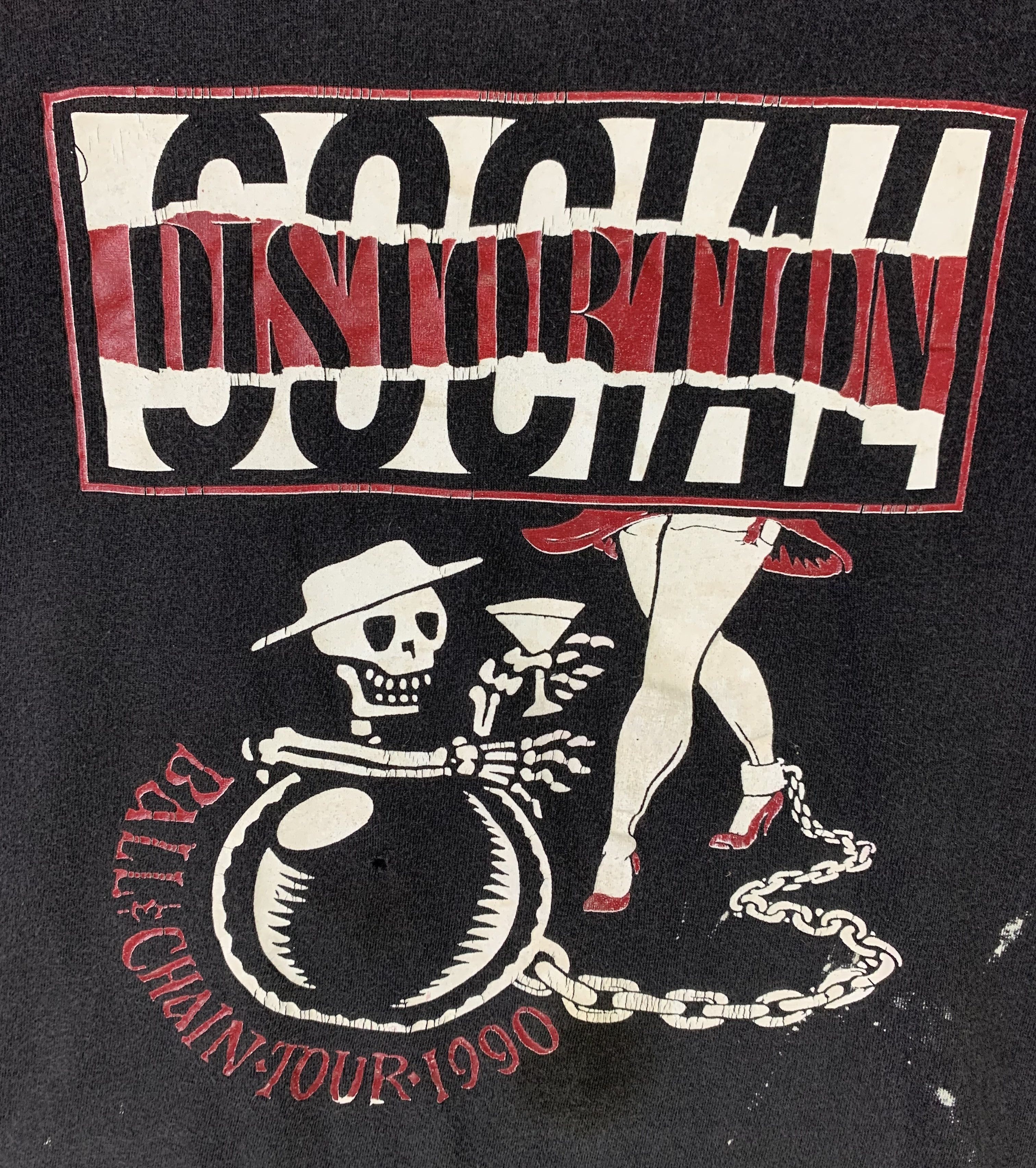 Band Tees × Vintage Social distortion ball chain tour vintage ditressed shirt Size US XL / EU 56 / 4 - 3 Thumbnail