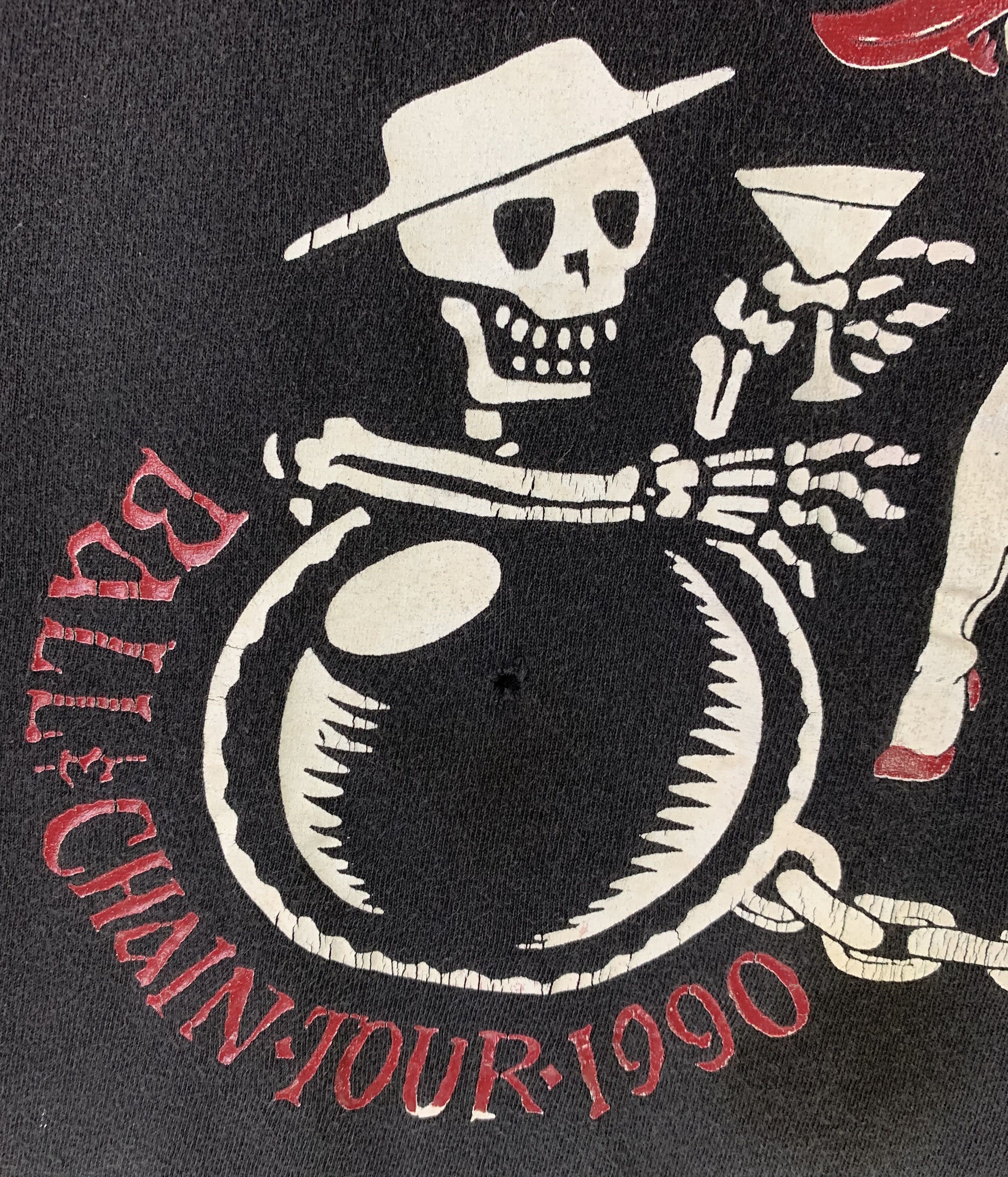 Band Tees × Vintage Social distortion ball chain tour vintage ditressed shirt Size US XL / EU 56 / 4 - 4 Thumbnail
