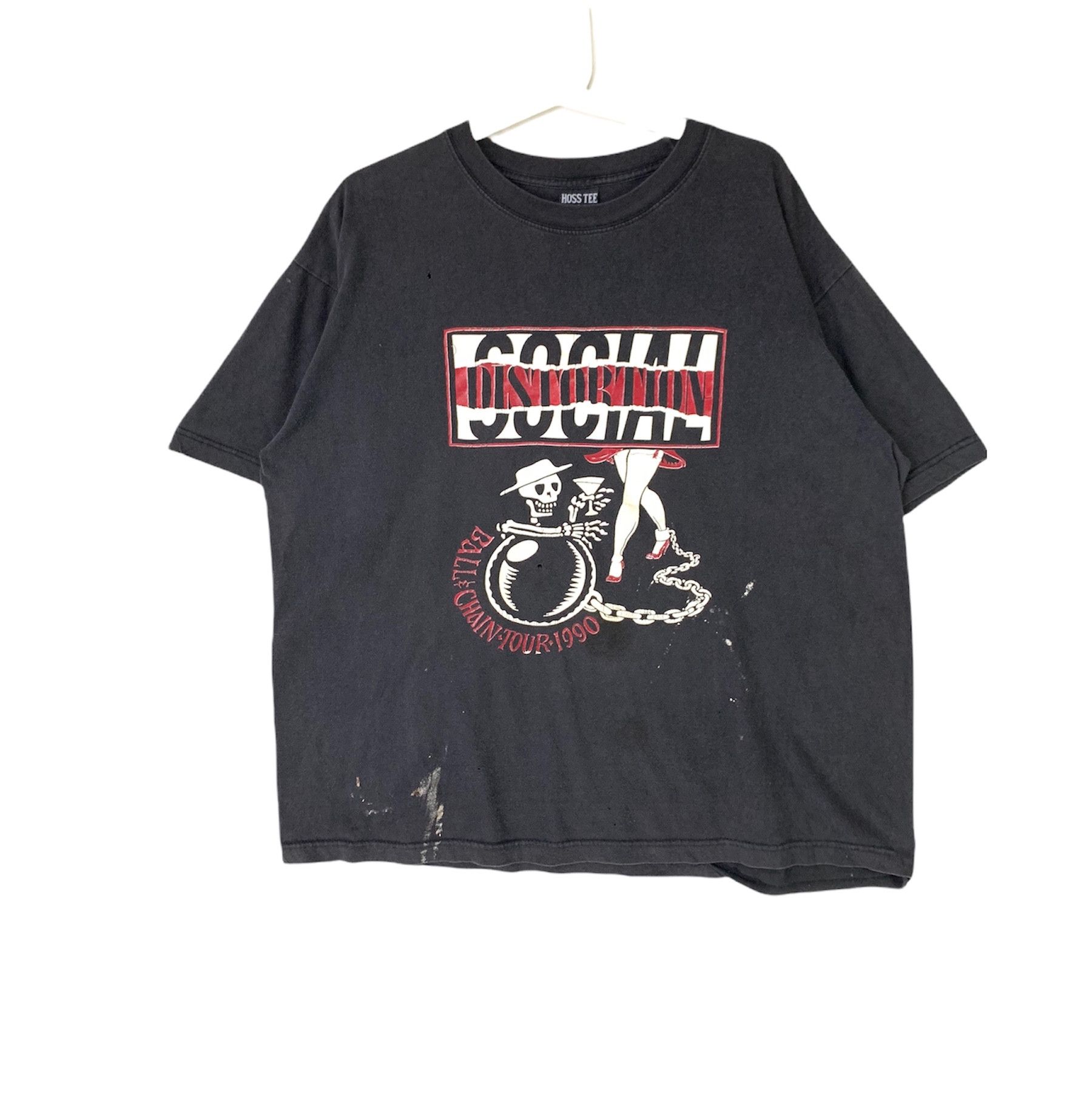 Band Tees × Vintage Social distortion ball chain tour vintage ditressed shirt Size US XL / EU 56 / 4 - 1 Thumbnail