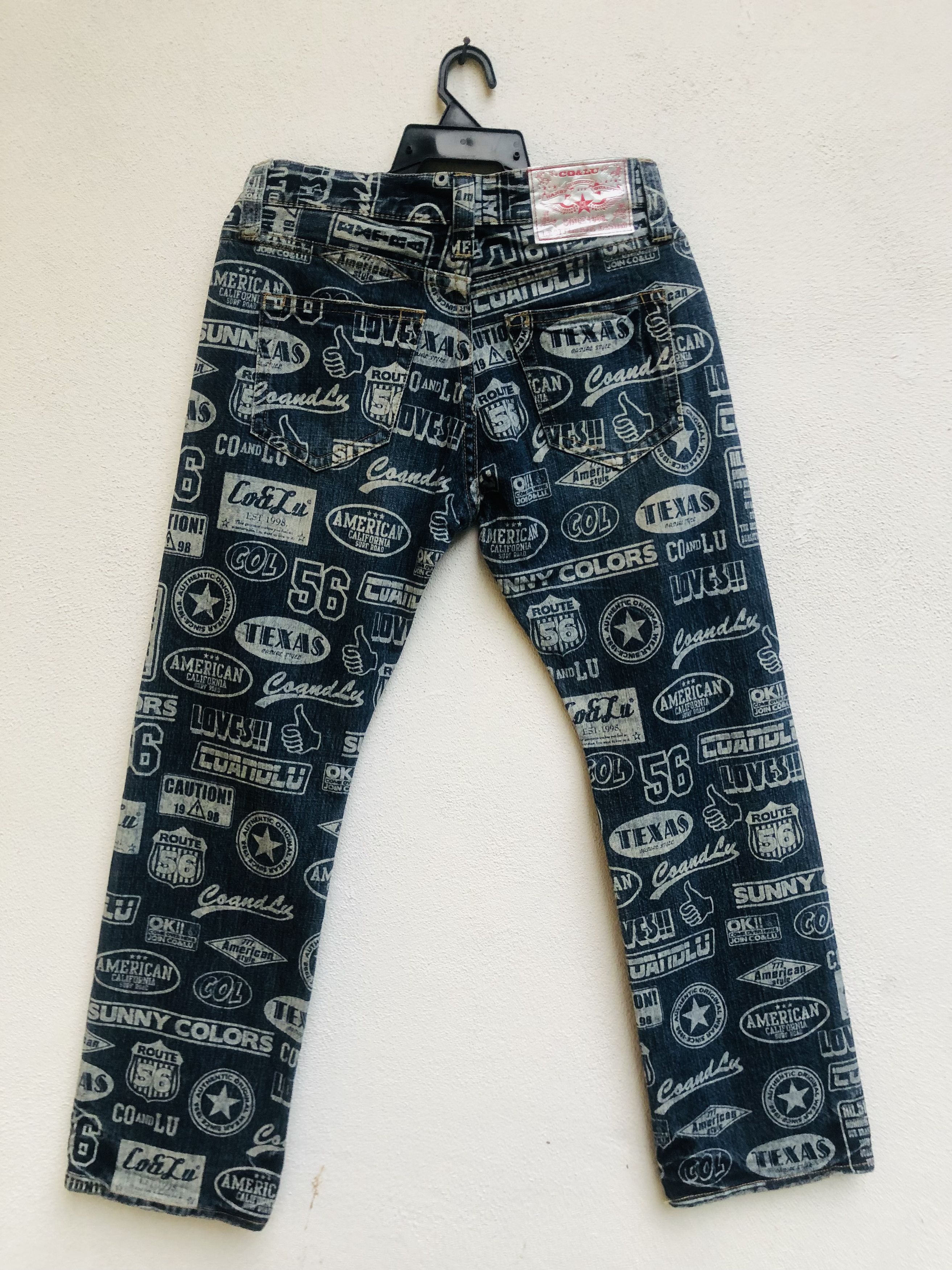 Japanese Brand × Vintage Vintage Co&lu Japanese Designer Fashion Style Denim Size US 31 - 2 Thumbnail