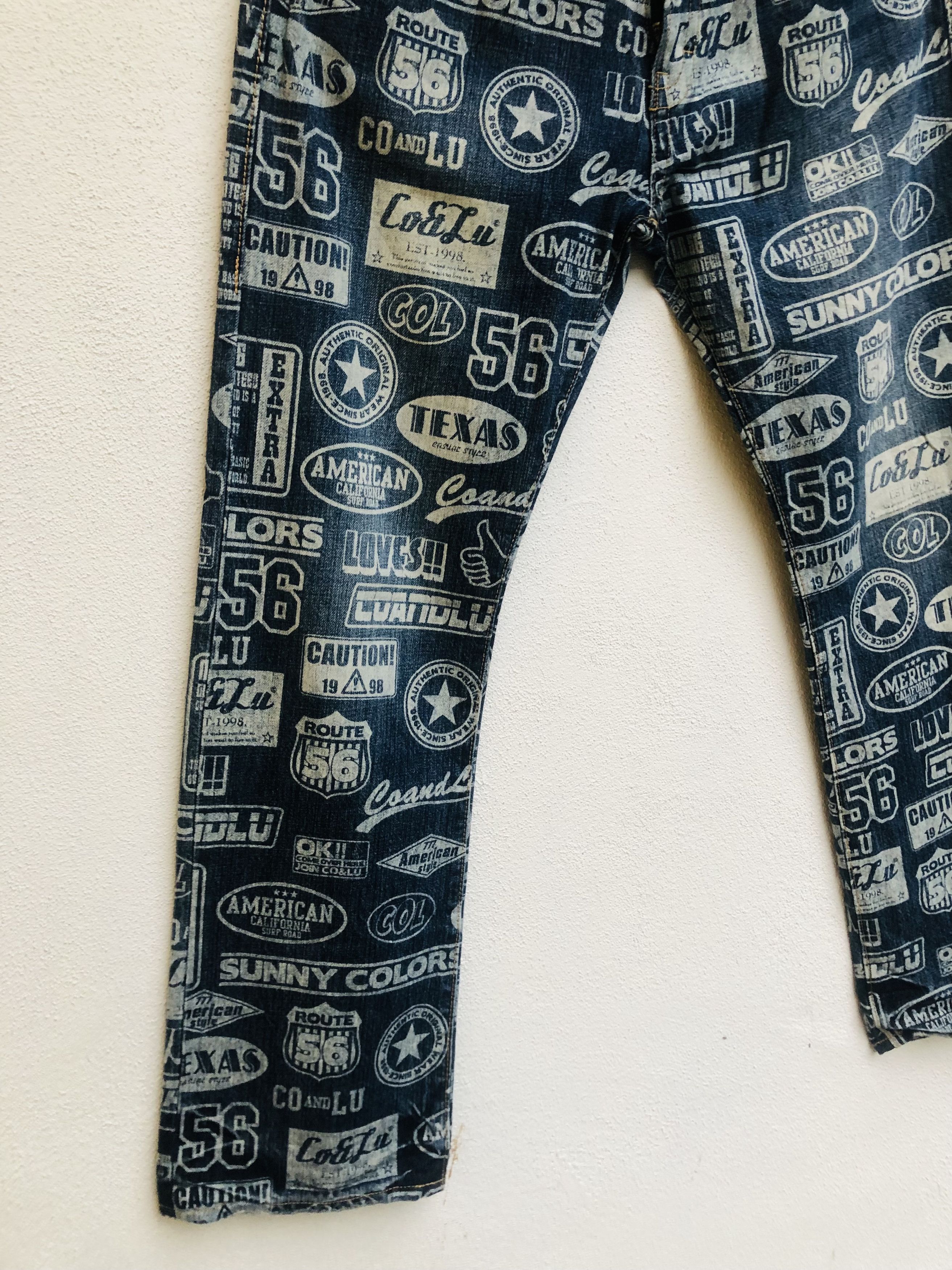 Japanese Brand × Vintage Vintage Co&lu Japanese Designer Fashion Style Denim Size US 31 - 6 Thumbnail