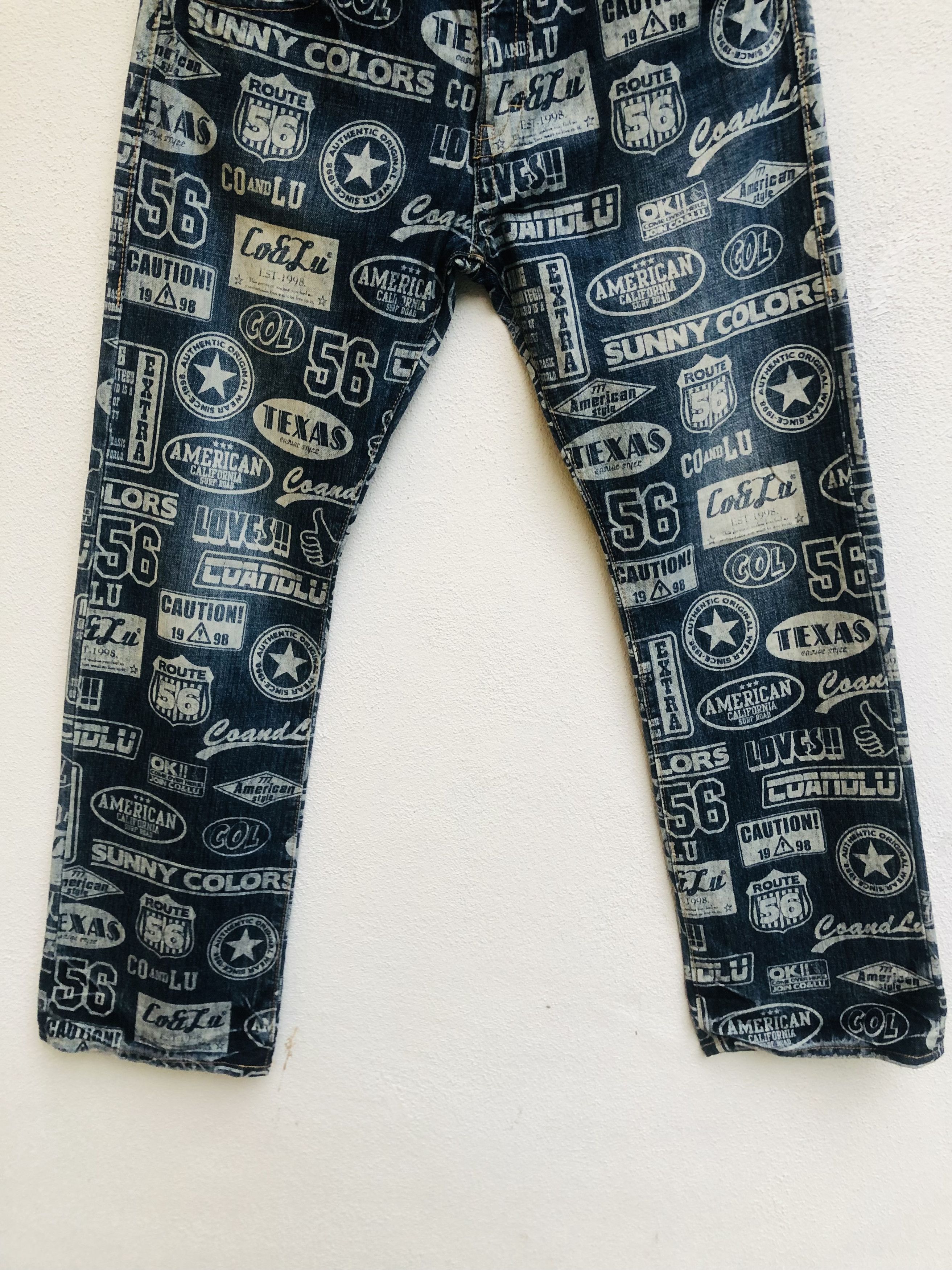 Japanese Brand × Vintage Vintage Co&lu Japanese Designer Fashion Style Denim Size US 31 - 4 Thumbnail
