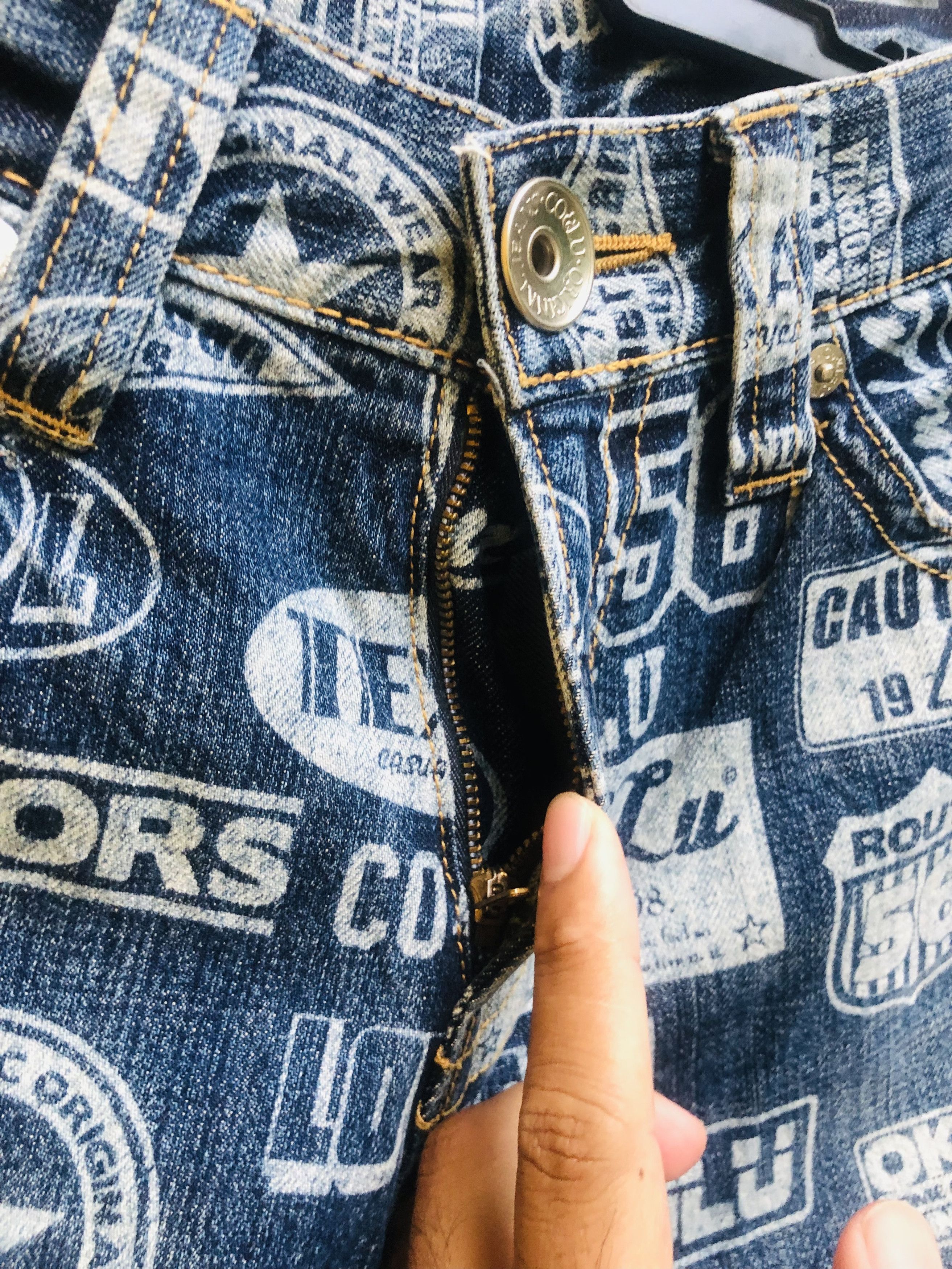 Japanese Brand × Vintage Vintage Co&lu Japanese Designer Fashion Style Denim Size US 31 - 10 Thumbnail