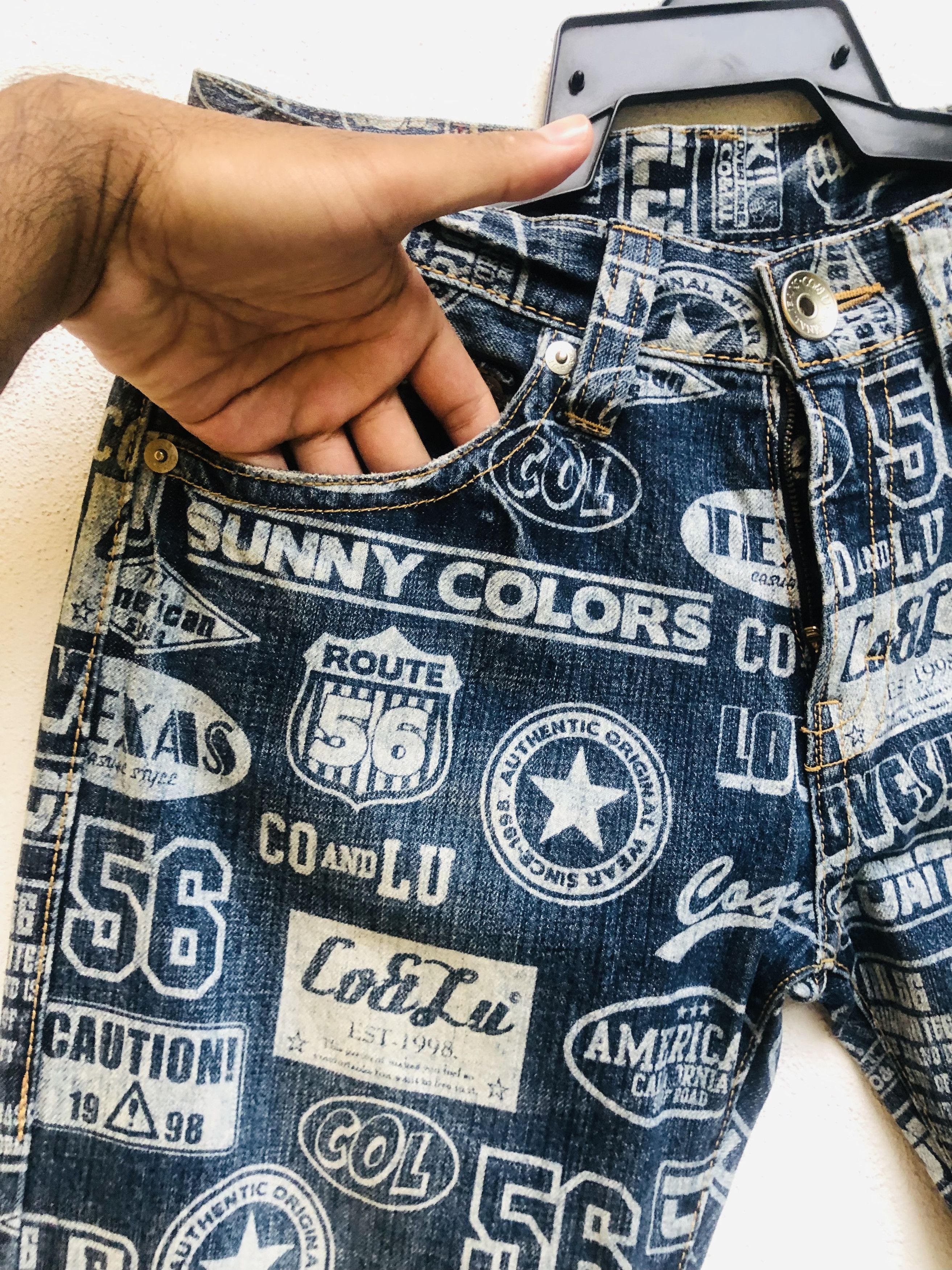 Japanese Brand × Vintage Vintage Co&lu Japanese Designer Fashion Style Denim Size US 31 - 9 Thumbnail