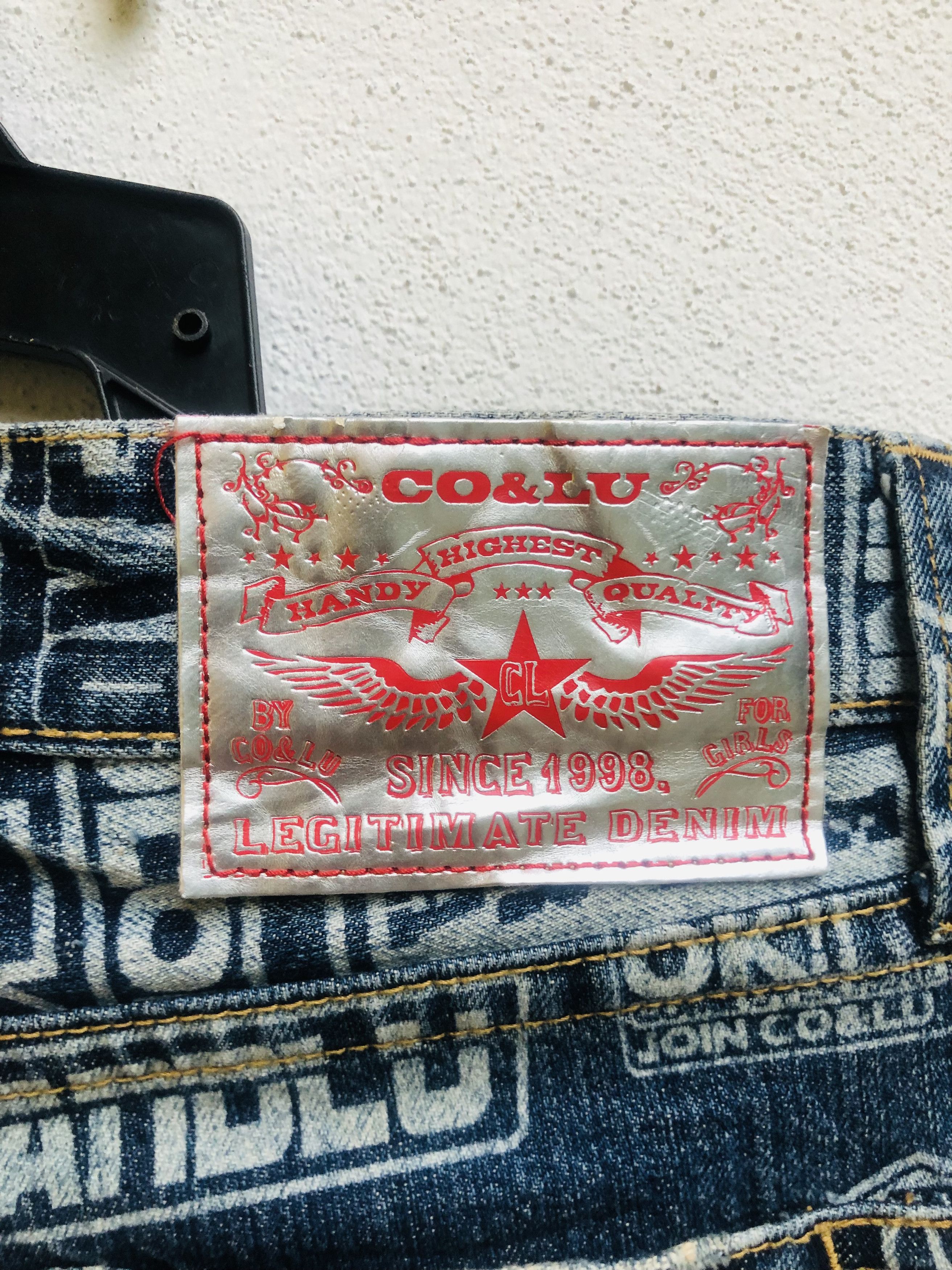 Japanese Brand × Vintage Vintage Co&lu Japanese Designer Fashion Style Denim Size US 31 - 11 Thumbnail