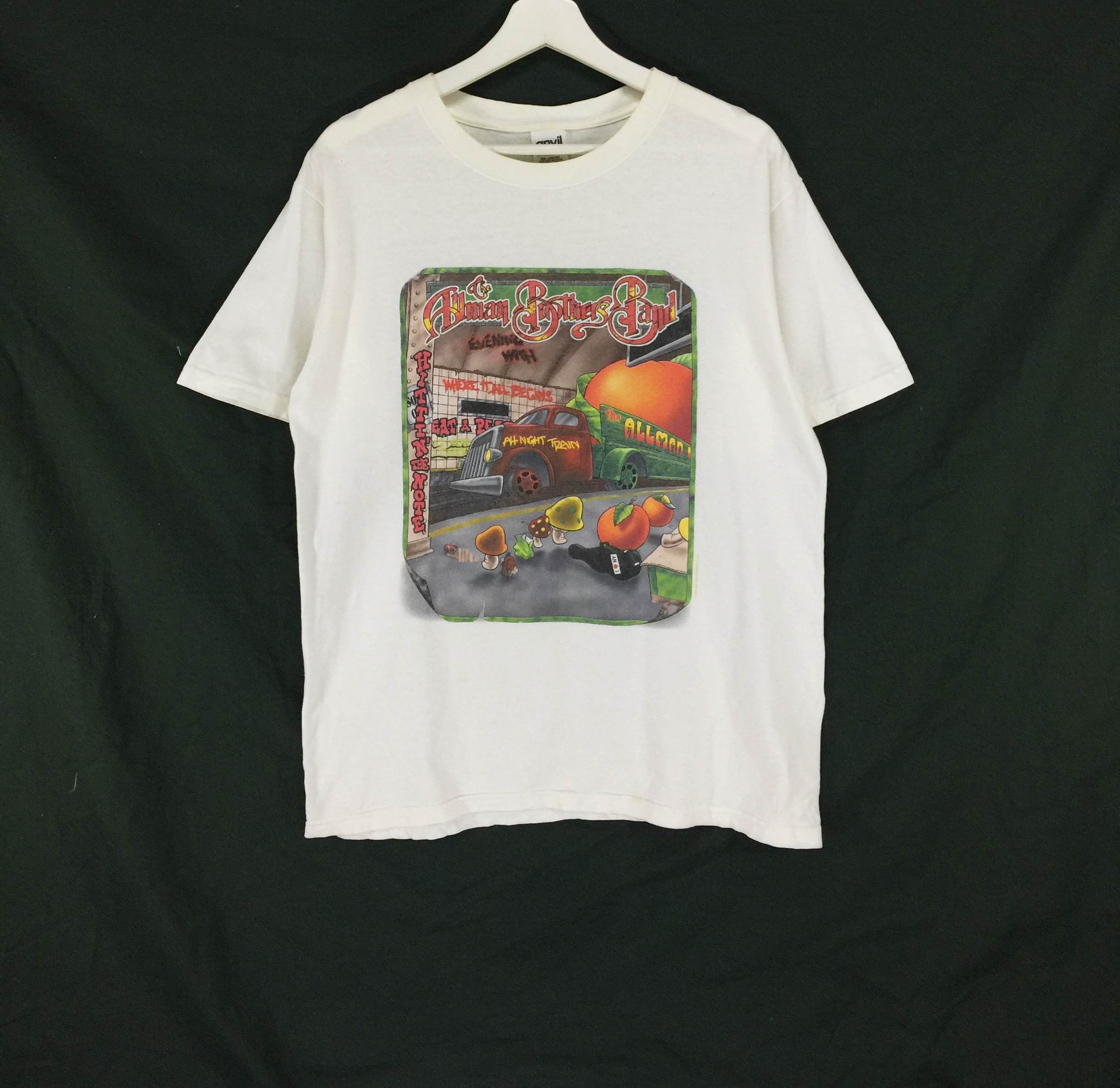 The allman brothers band vtg 00s rock concert tour shirt