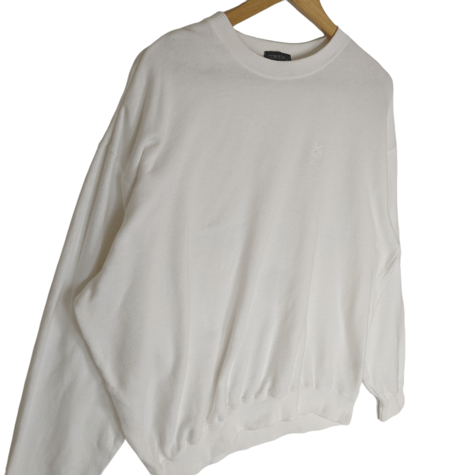 Chevrolet × Japanese Brand Japan CORVETTE Plain Crewneck Jumper Sweatshirt Size US S / EU 44-46 / 1 - 3 Thumbnail
