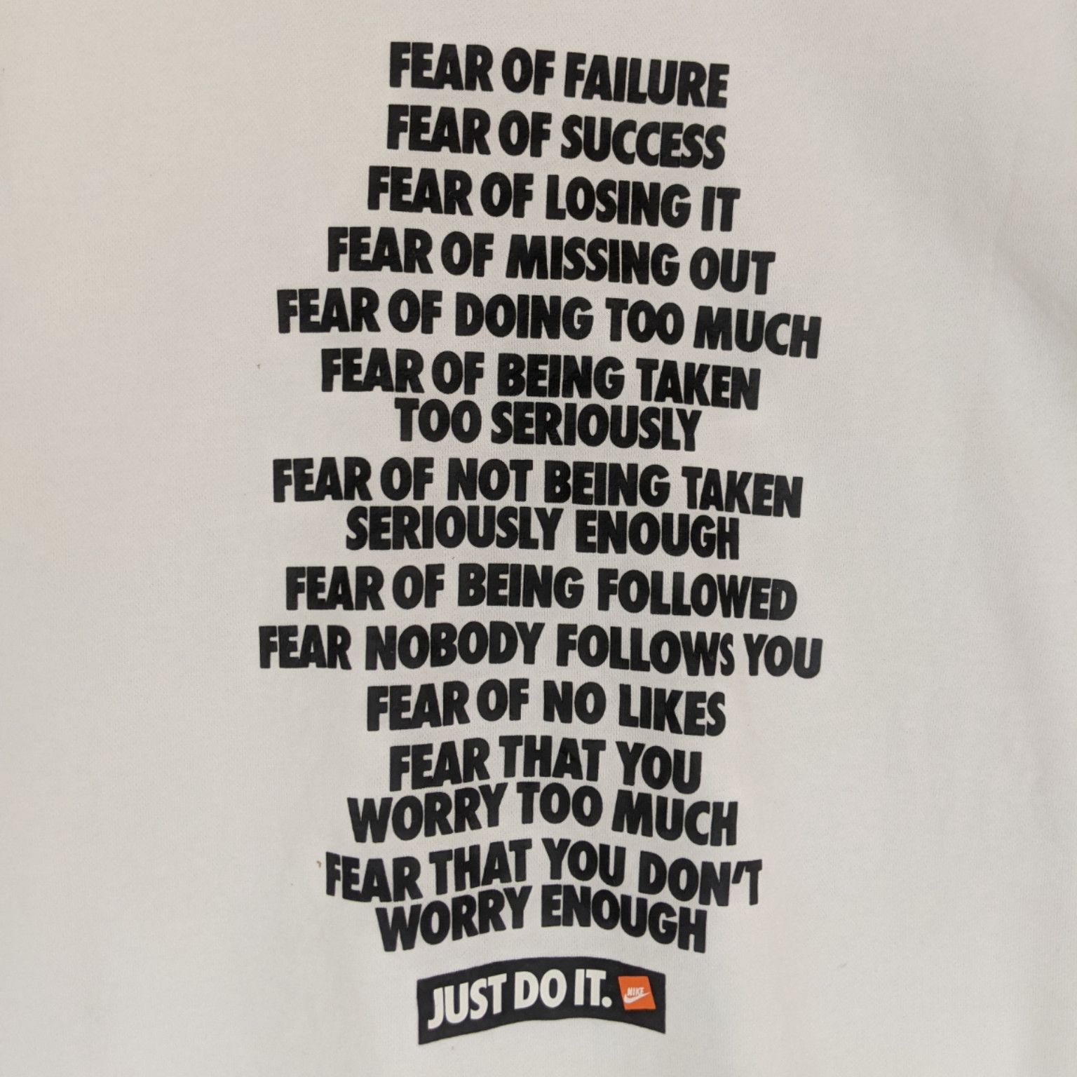 Nike NIKE Just Do It Sportswear Crewneck Jumper Sweatshirt Size US XL / EU 56 / 4 - 7 Thumbnail