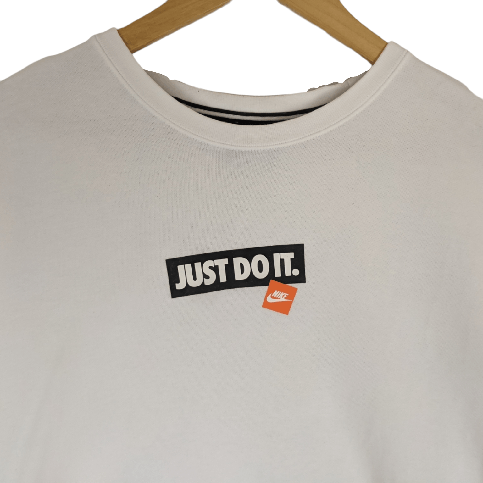 Nike NIKE Just Do It Sportswear Crewneck Jumper Sweatshirt Size US XL / EU 56 / 4 - 4 Thumbnail