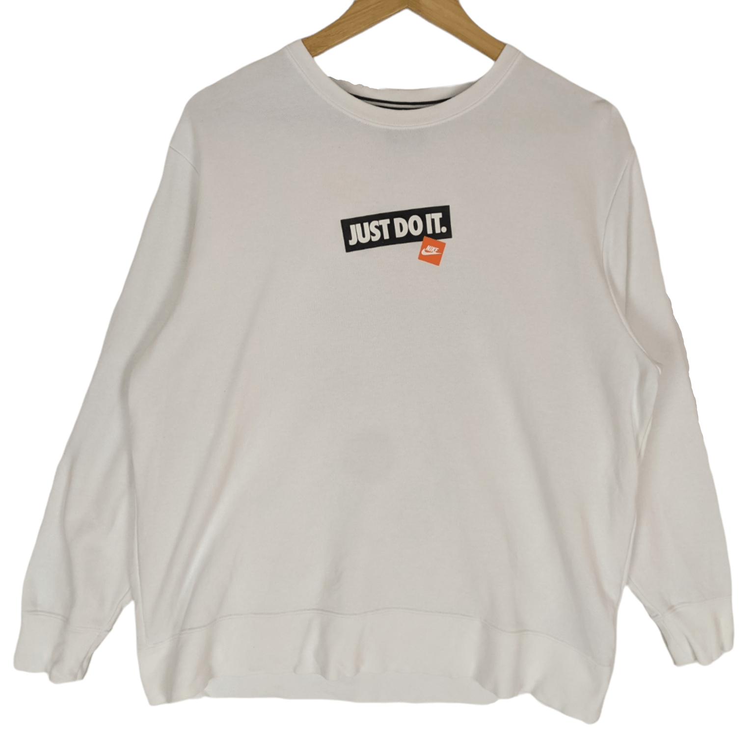 Nike NIKE Just Do It Sportswear Crewneck Jumper Sweatshirt Size US XL / EU 56 / 4 - 2 Thumbnail