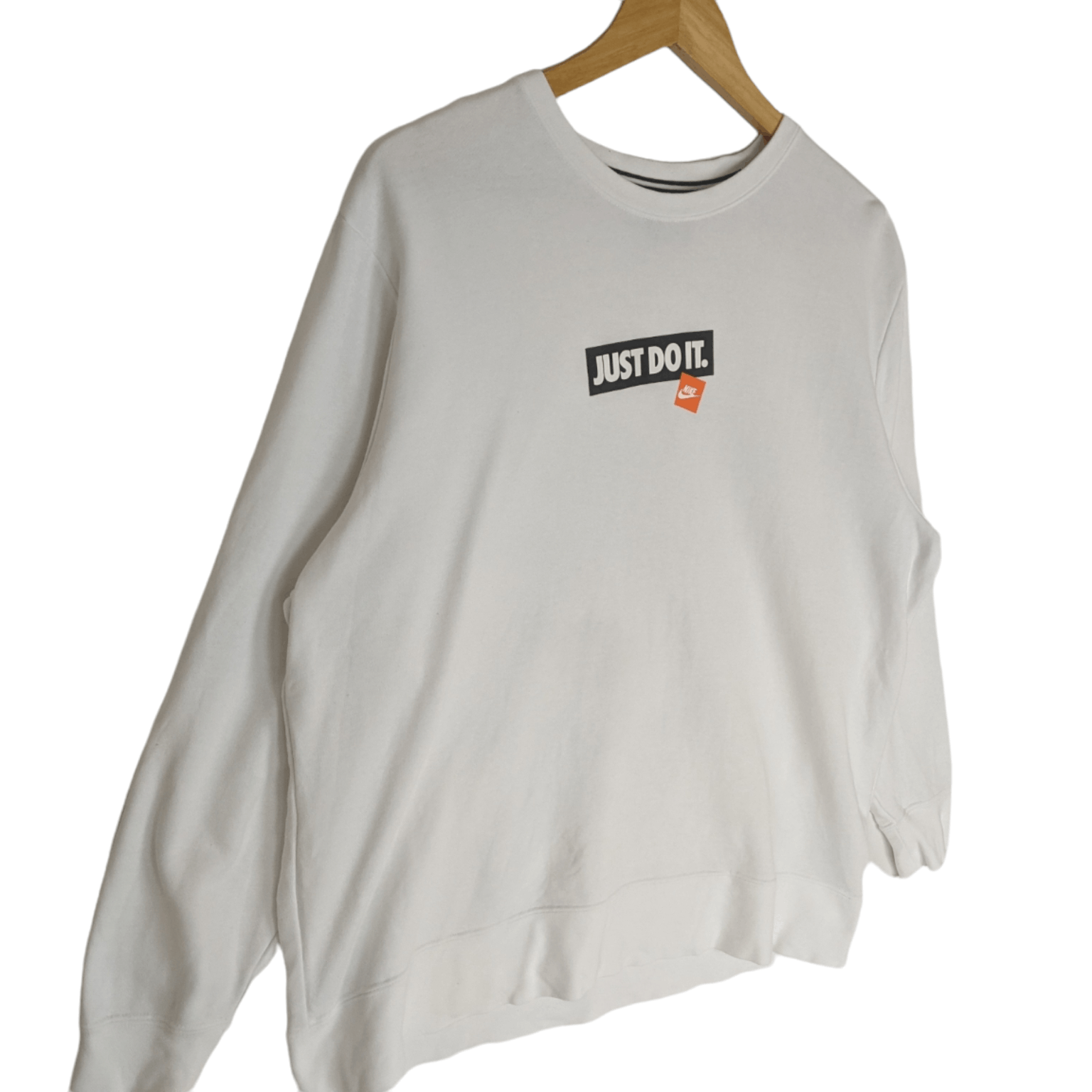 Nike NIKE Just Do It Sportswear Crewneck Jumper Sweatshirt Size US XL / EU 56 / 4 - 3 Thumbnail
