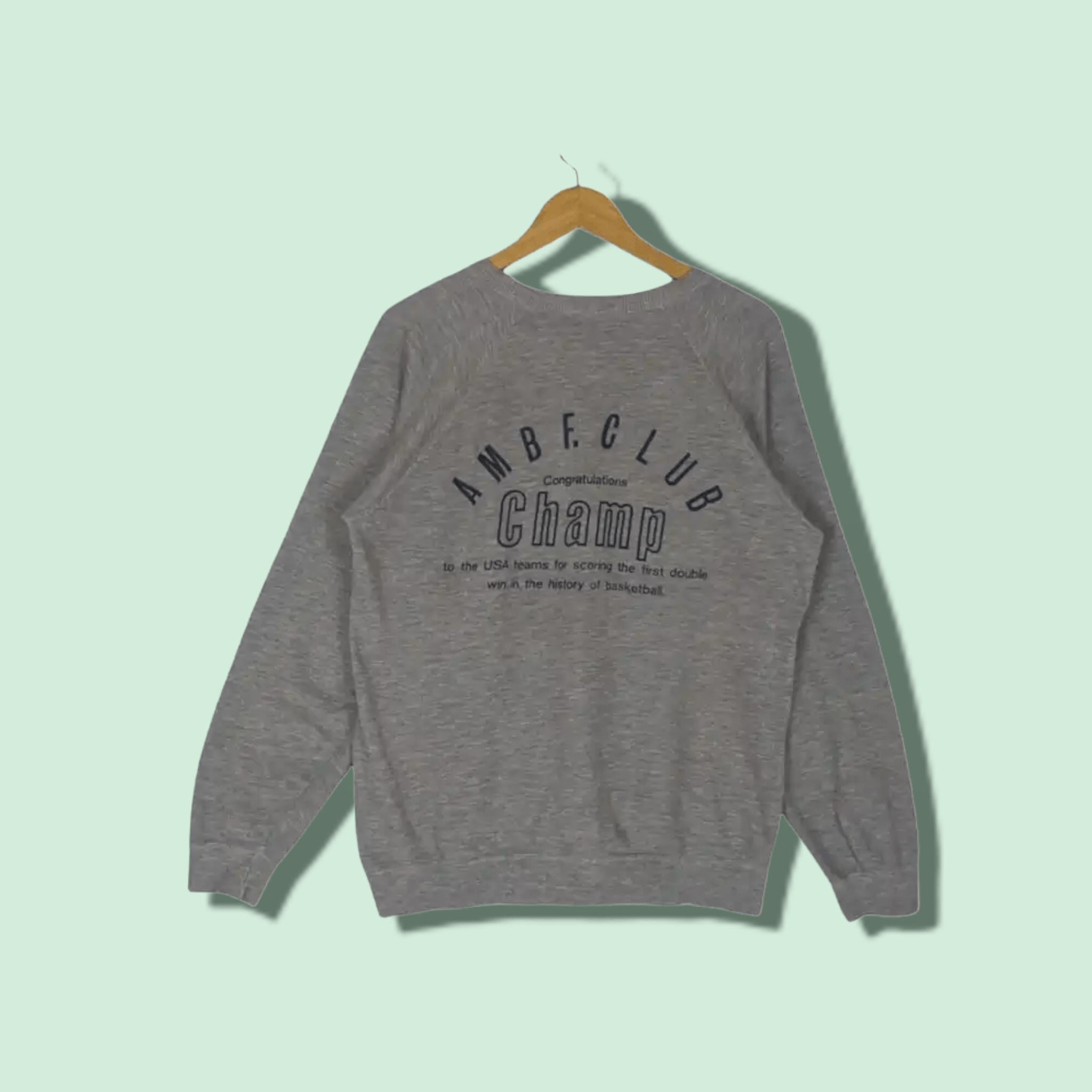 Japanese Brand Japan Vintage YES PLEASE AMBF CLUB Jumper Sweatshirt Size US M / EU 48-50 / 2 - 1 Thumbnail
