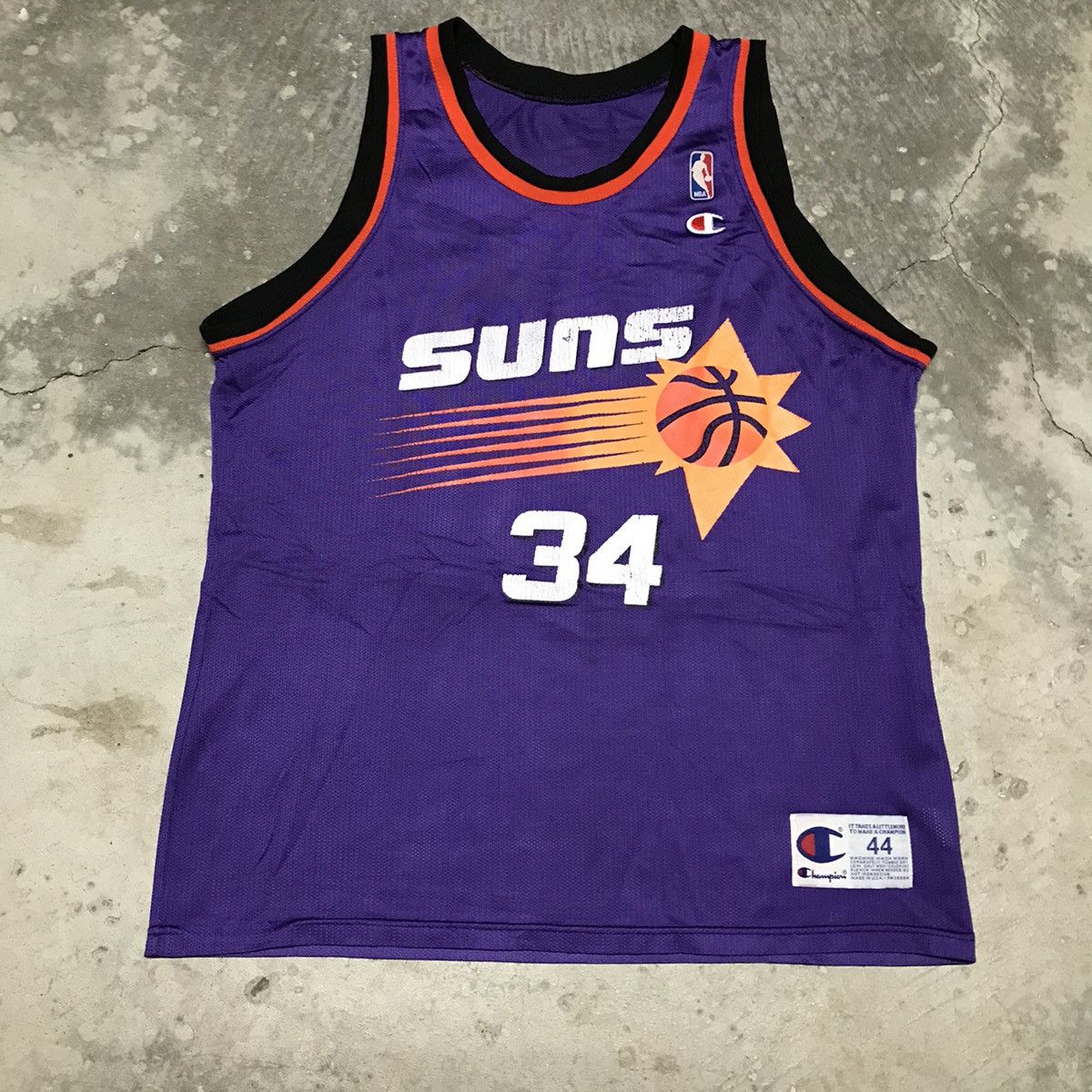 Champion × NBA × Vintage Vintage 90s Charles Barkley Phoenix Suns Champion Jersey Size US L / EU 52-54 / 3 - 2 Thumbnail