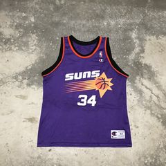 Champion NBA Phoenix Suns Charles Barkley #34 Jersey__PLS SEE