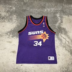 90's Jason Kidd Phoenix Suns Champion NBA Jersey Size 40 – Rare VNTG