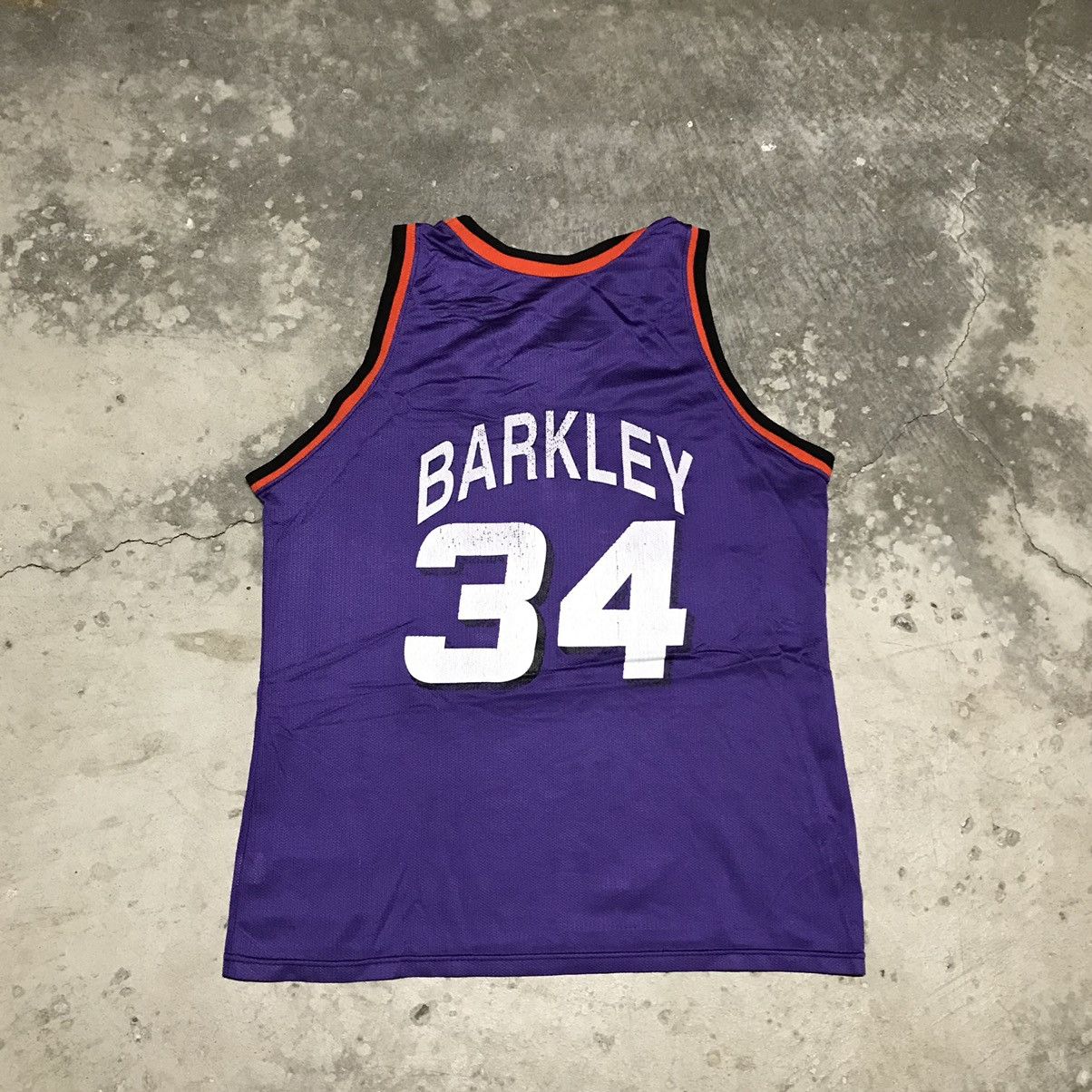 Champion × NBA × Vintage Vintage 90s Charles Barkley Phoenix Suns Champion Jersey Size US L / EU 52-54 / 3 - 3 Thumbnail
