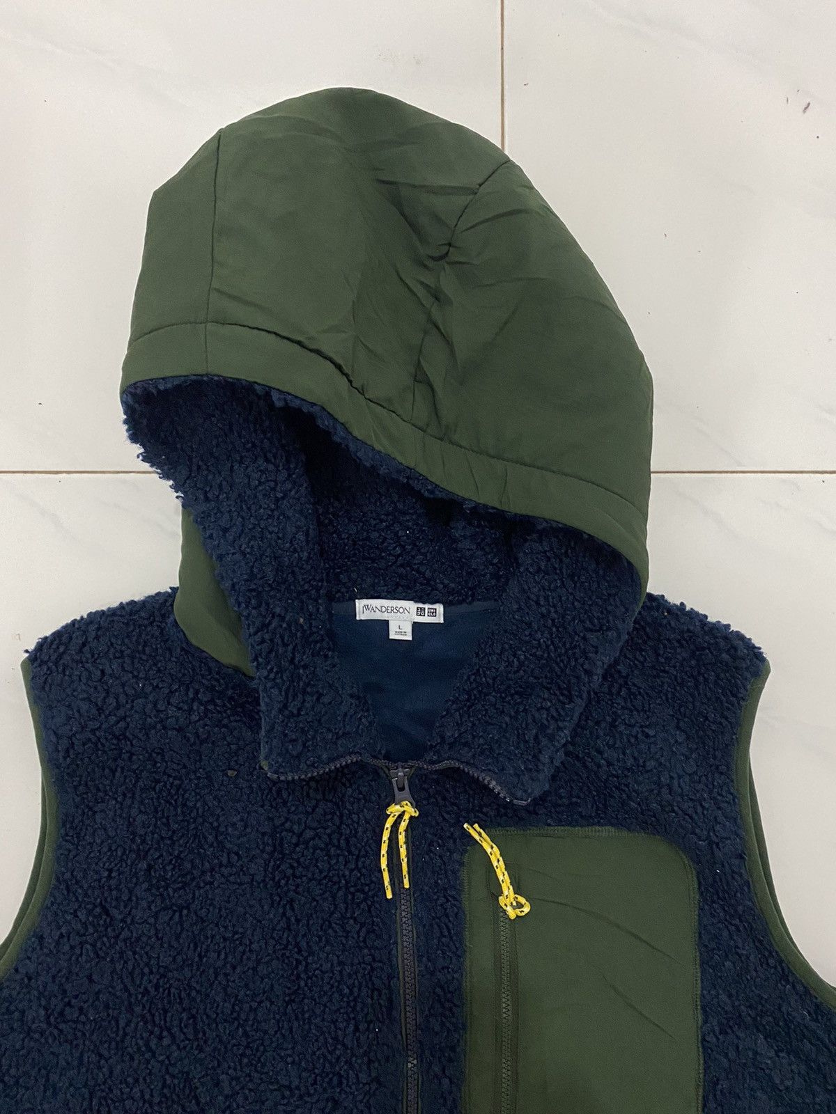 JW Anderson × Uniqlo J.W Anderson X Uniqlo Sherpa Fleece Hoodie Jacket Size US L / EU 52-54 / 3 - 3 Thumbnail