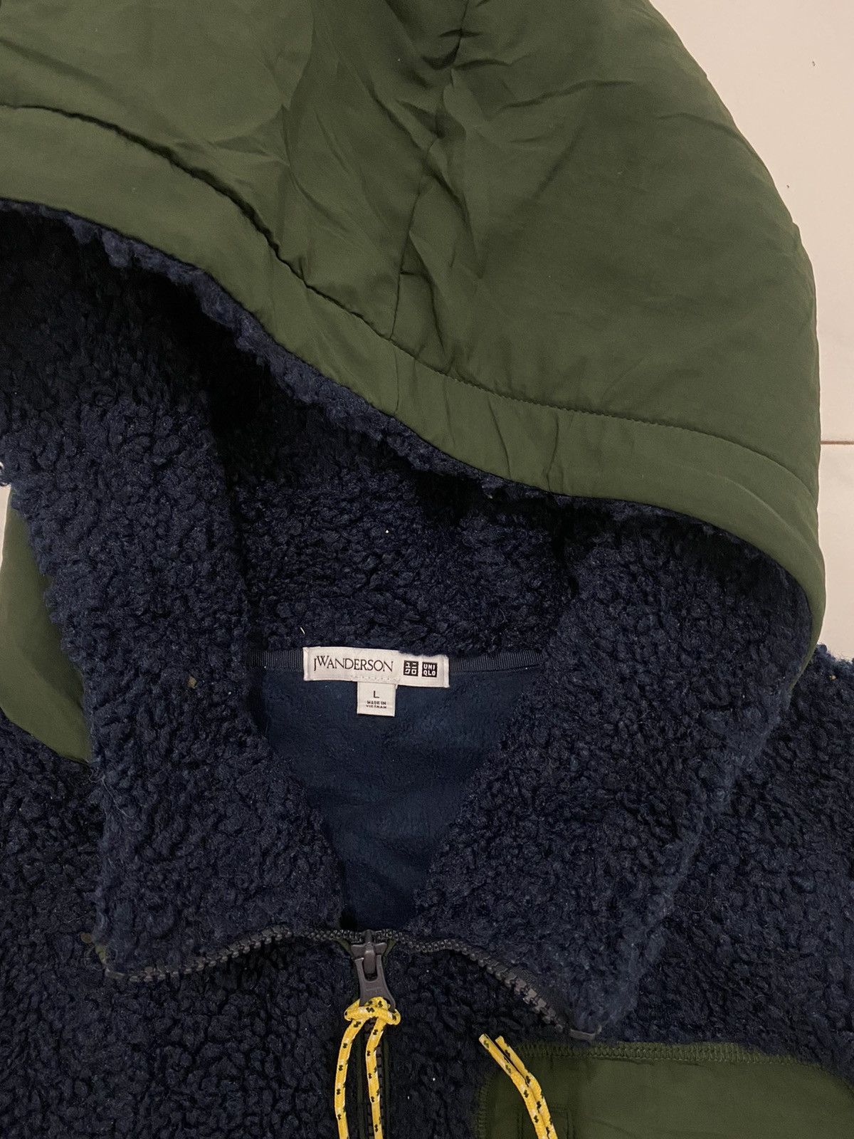 JW Anderson × Uniqlo J.W Anderson X Uniqlo Sherpa Fleece Hoodie Jacket Size US L / EU 52-54 / 3 - 5 Thumbnail