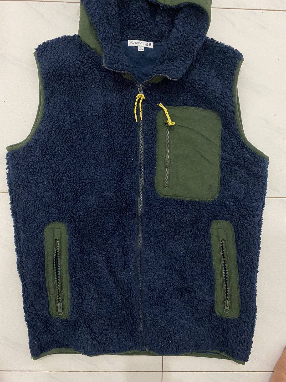 JW Anderson × Uniqlo J.W Anderson X Uniqlo Sherpa Fleece Hoodie Jacket Size US L / EU 52-54 / 3 - 4 Thumbnail