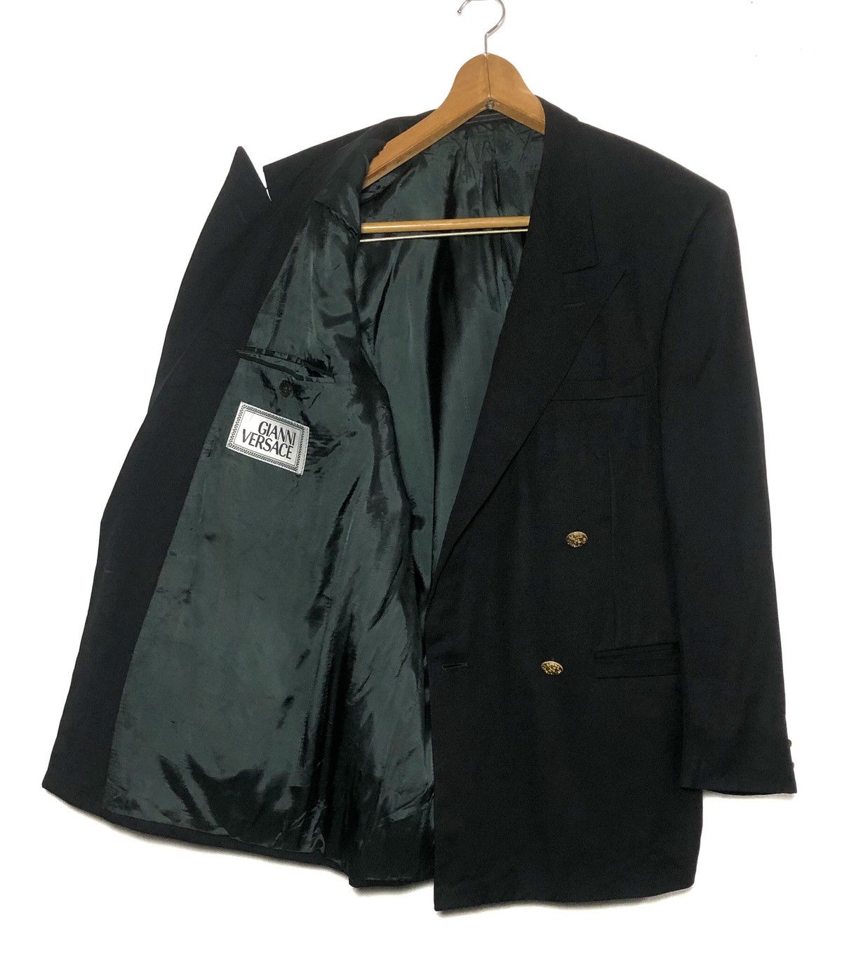 Versace Gianni Versace Double Breast Blazer Size US M / EU 48-50 / 2 - 2 Thumbnail
